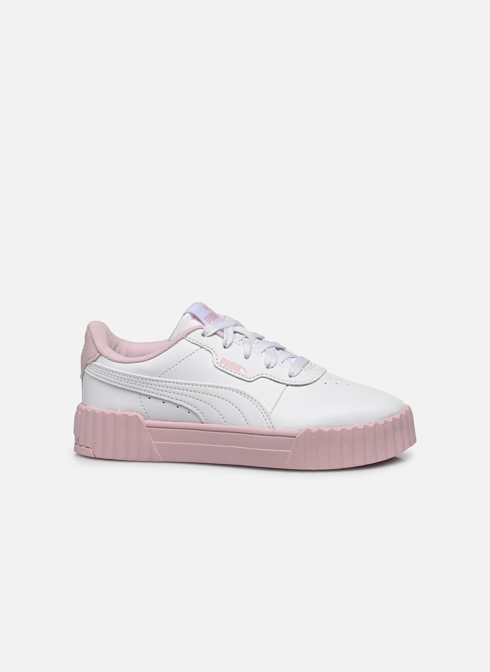 Baskets Carina 3.0 Cutie Ps fille blanc Puma Baskets Carina 3.0 Cutie Ps fille blanc PUMA WHITE-ROSE MAUVE
