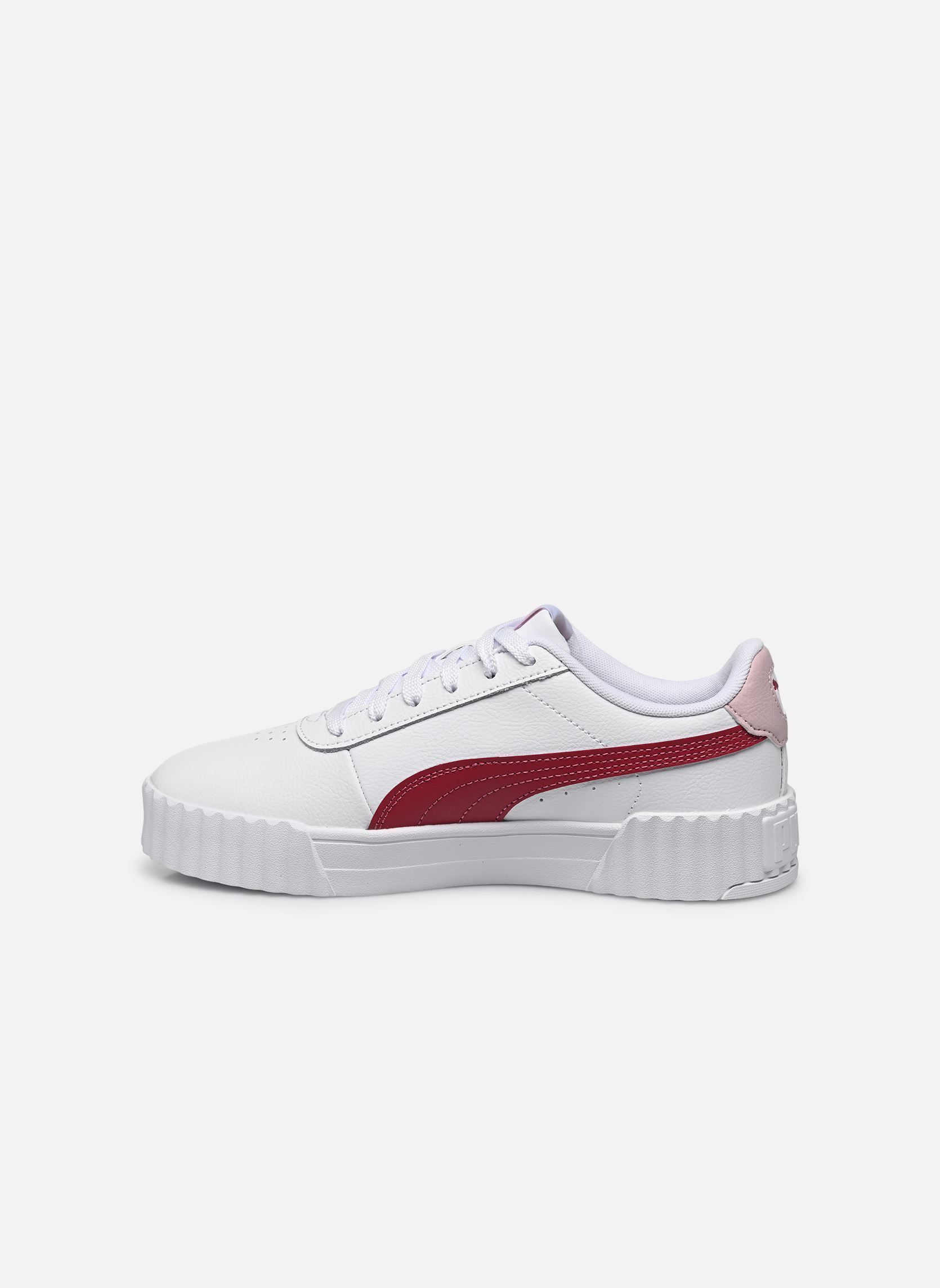 Sneaker Carina 3.0 Jr mädchen weiß Puma Sneaker Carina 3.0 Jr mädchen weiß Puma White-Port-Rose Mauve