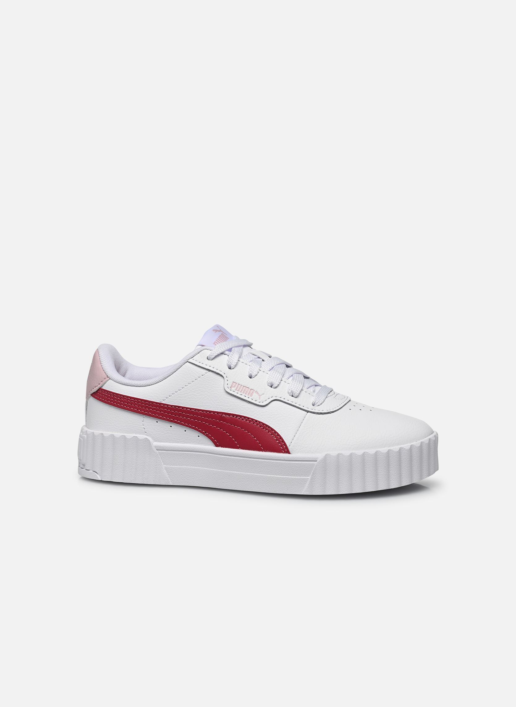 Sneaker Carina 3.0 Jr mädchen weiß Puma Sneaker Carina 3.0 Jr mädchen weiß Puma White-Port-Rose Mauve