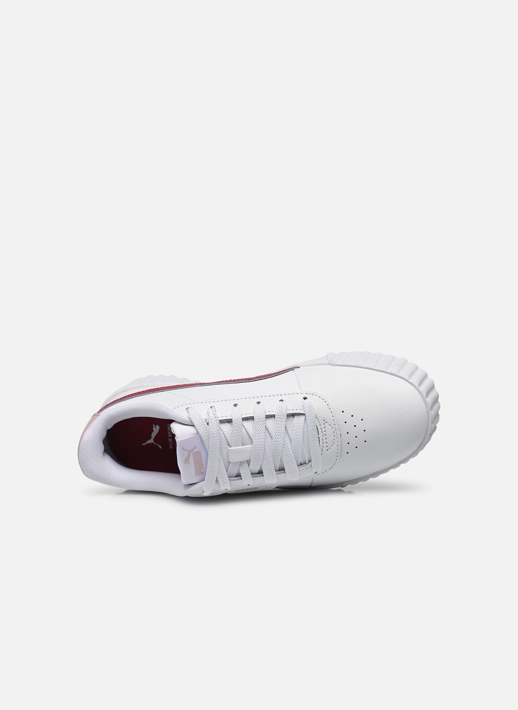 Sneaker Carina 3.0 Jr mädchen weiß Puma Sneaker Carina 3.0 Jr mädchen weiß Puma White-Port-Rose Mauve