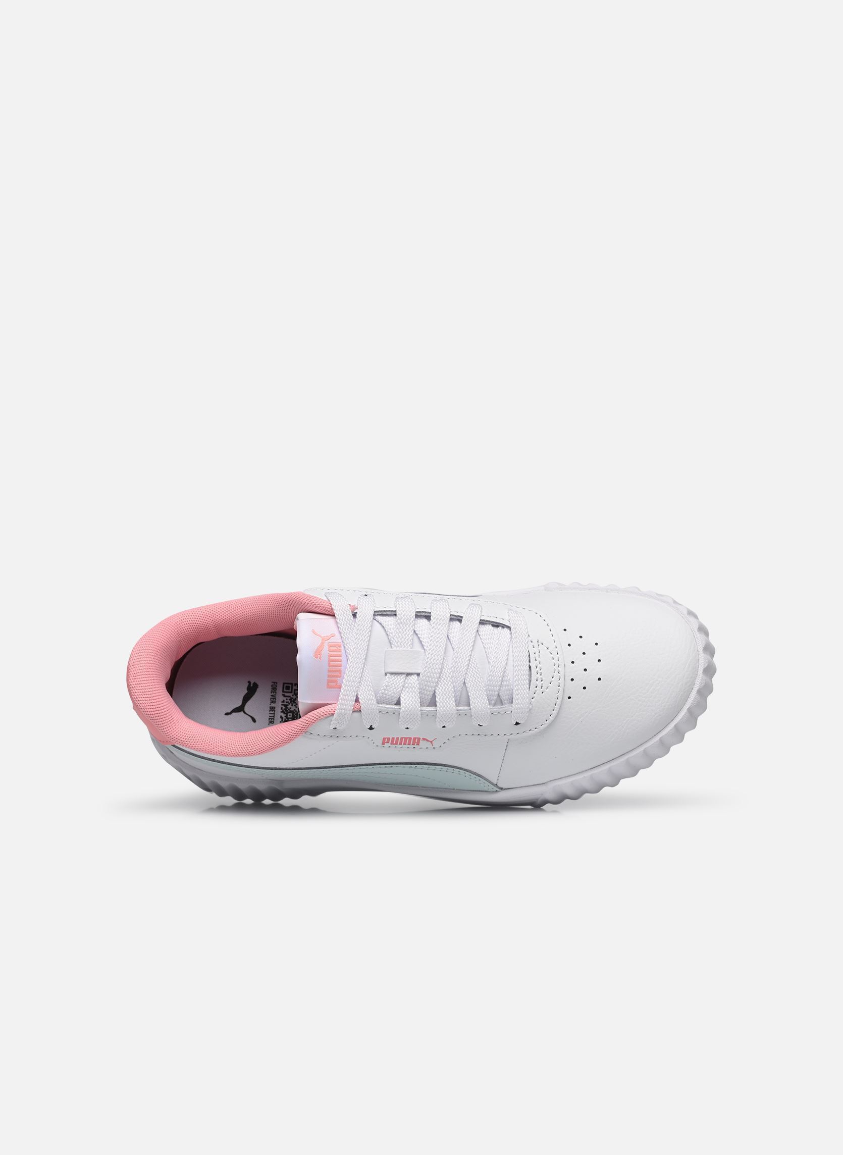Baskets Carina 3.0 Jr fille blanc Puma Baskets Carina 3.0 Jr fille blanc PUMA WHITE-SEA GLASS