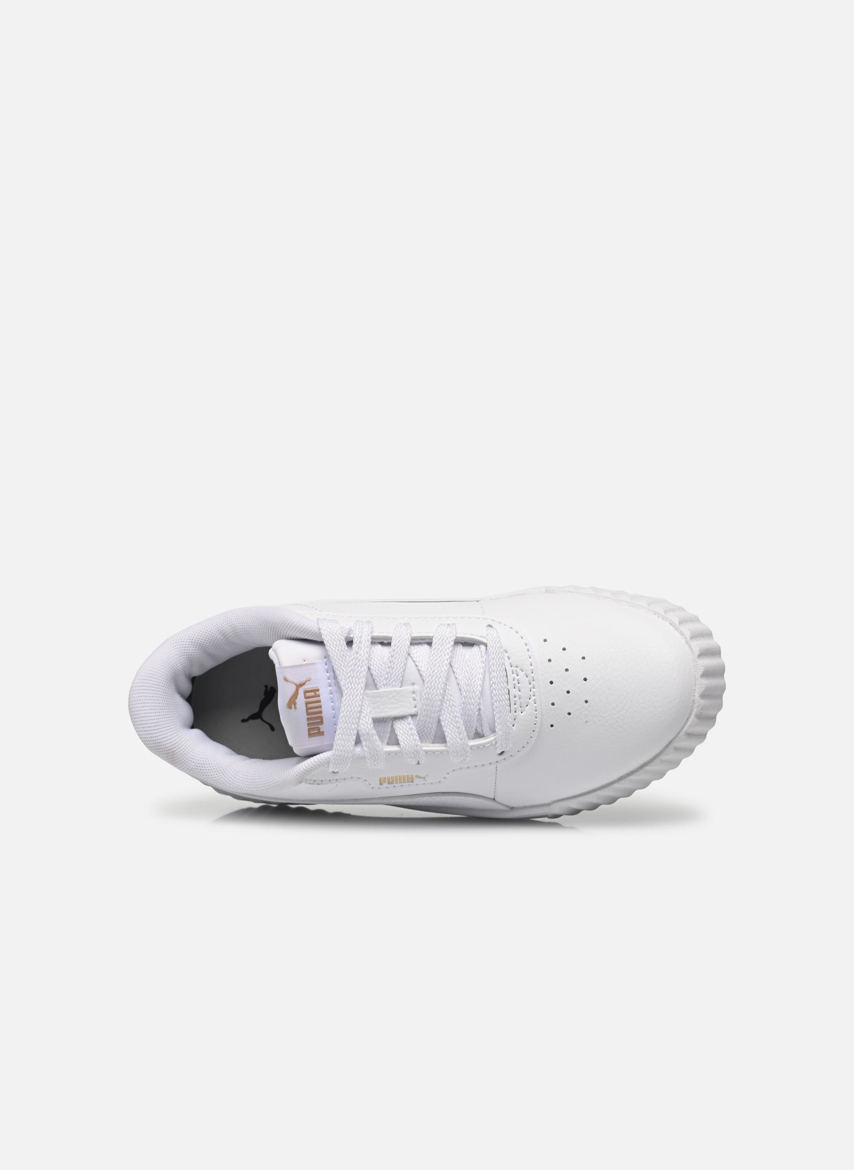 Sneakers Carina 3.0 Ps meisjes wit Puma Sneakers Carina 3.0 Ps meisjes wit PUMA WHITE-PUMA GOLD