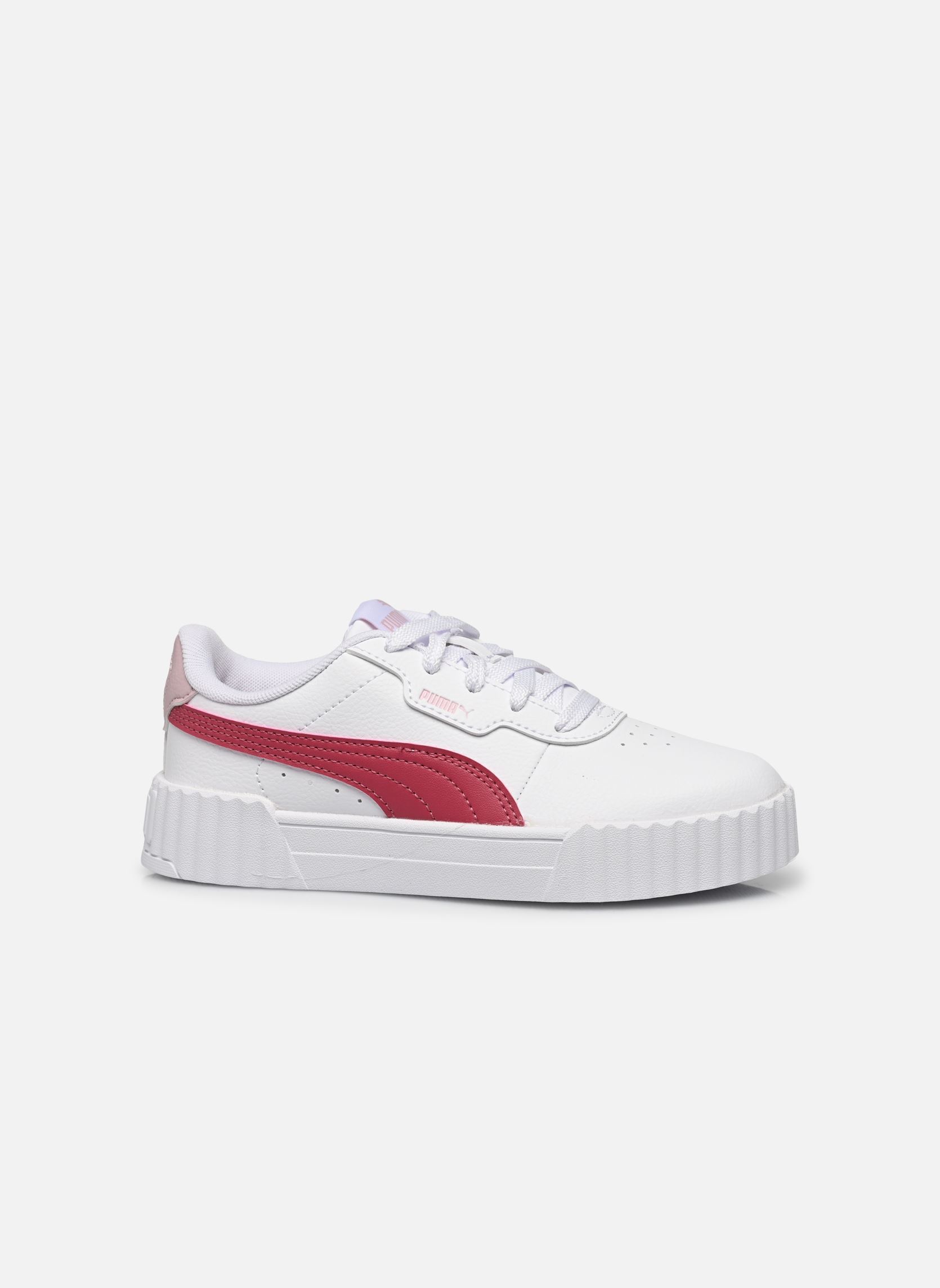 Sneakers Carina 3.0 Ps bambina bianco Puma Sneakers Carina 3.0 Ps bambina bianco Puma White-Port-Rose Mauve