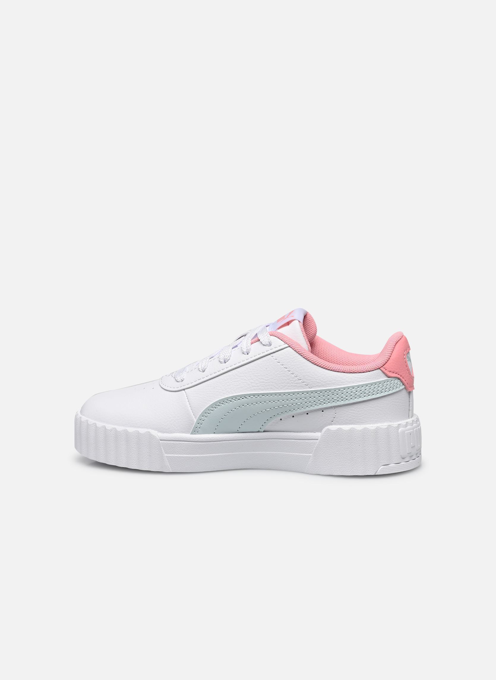 Baskets Carina 3.0 Ps fille blanc Puma Baskets Carina 3.0 Ps fille blanc PUMA WHITE-SEA GLASS