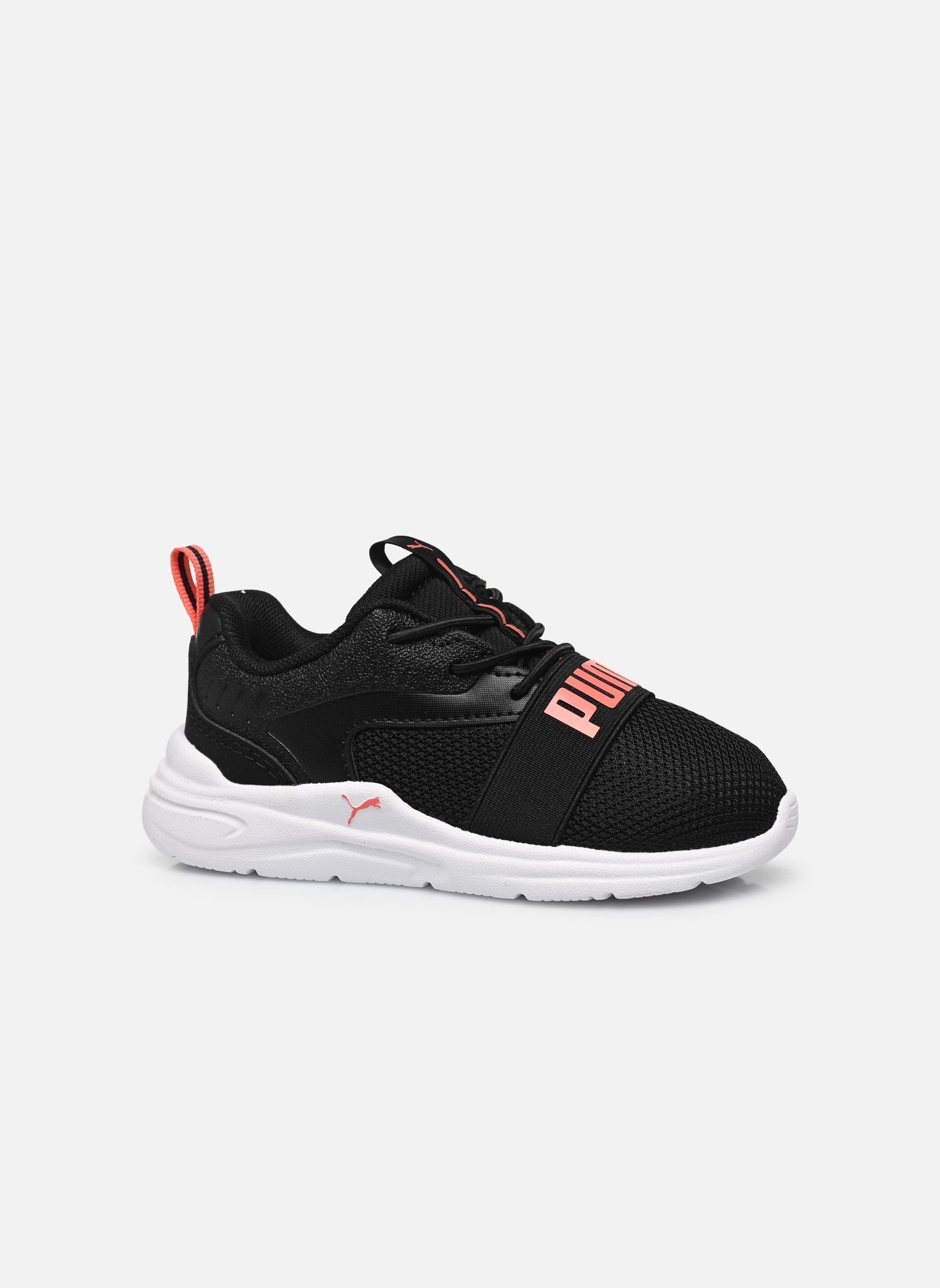 Zapatillas Soft Wired 2 Ac Inf niña negro Puma Zapatillas Soft Wired 2 Ac Inf niña negro PUMA BLACK-PEACH FROST-PUMA WH