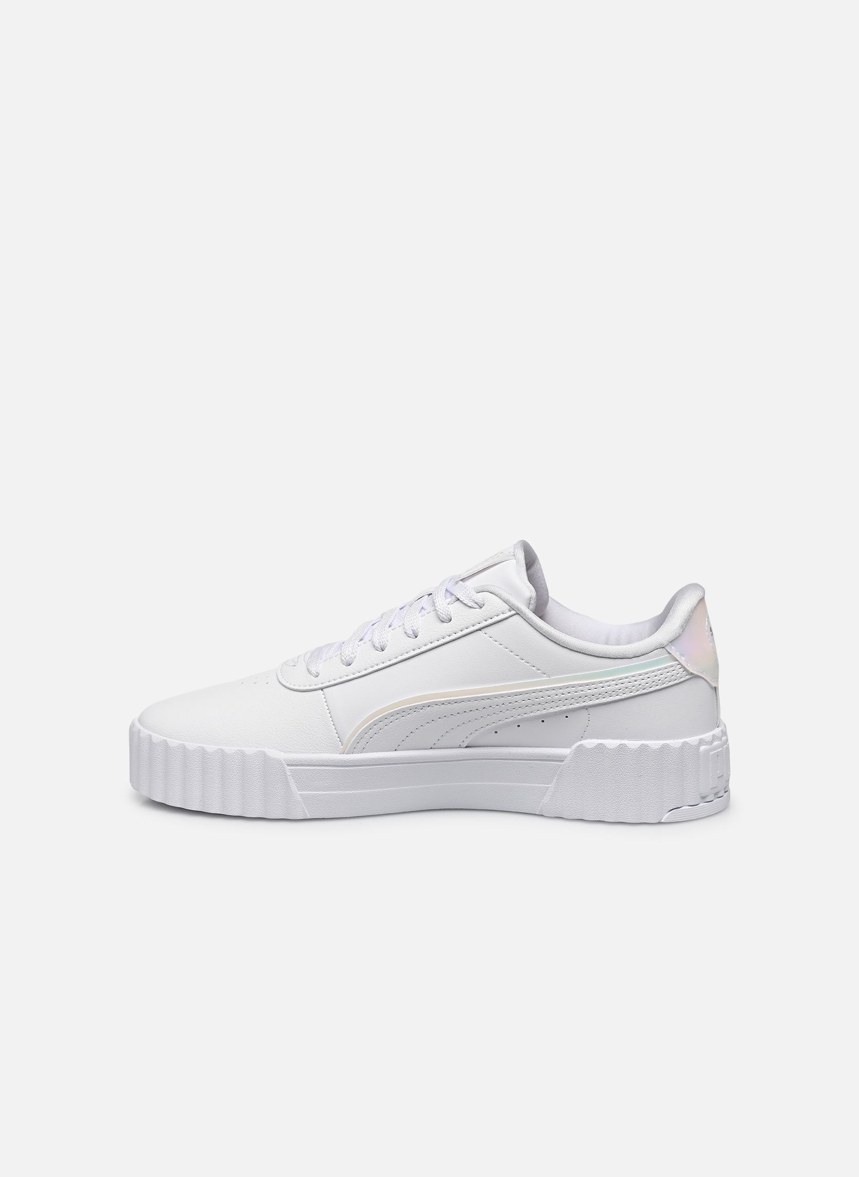 Baskets Carina 3.0 Holo 2.0 Jr fille blanc Puma Baskets Carina 3.0 Holo 2.0 Jr fille blanc PUMA WHITE-PUMA SILVER-MAUVE M