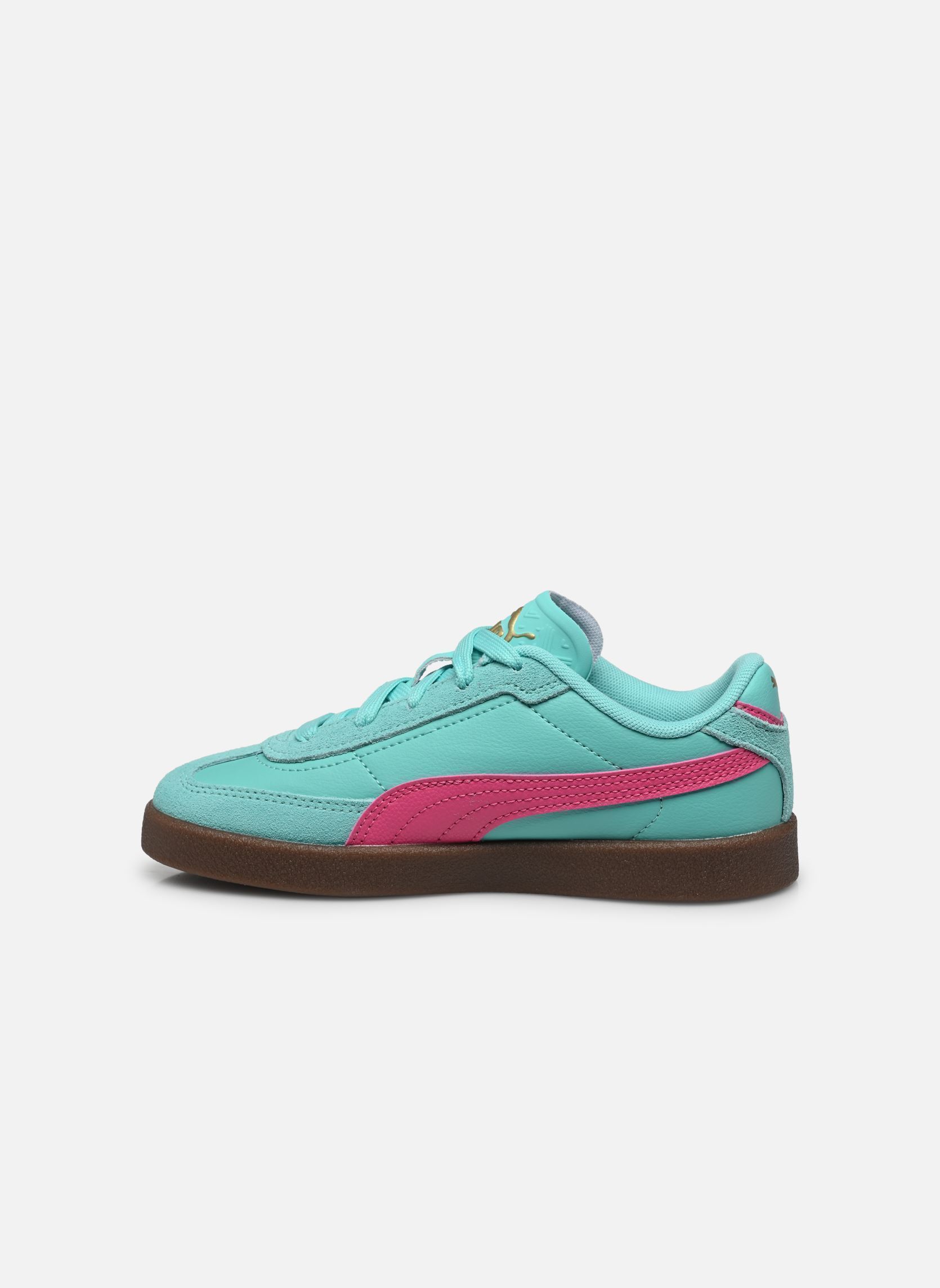 Baskets Puma Club Ii Era Ps fille bleu Puma Baskets Puma Club Ii Era Ps fille bleu AQUATIC-PUMA PINK-PUMA GOLD