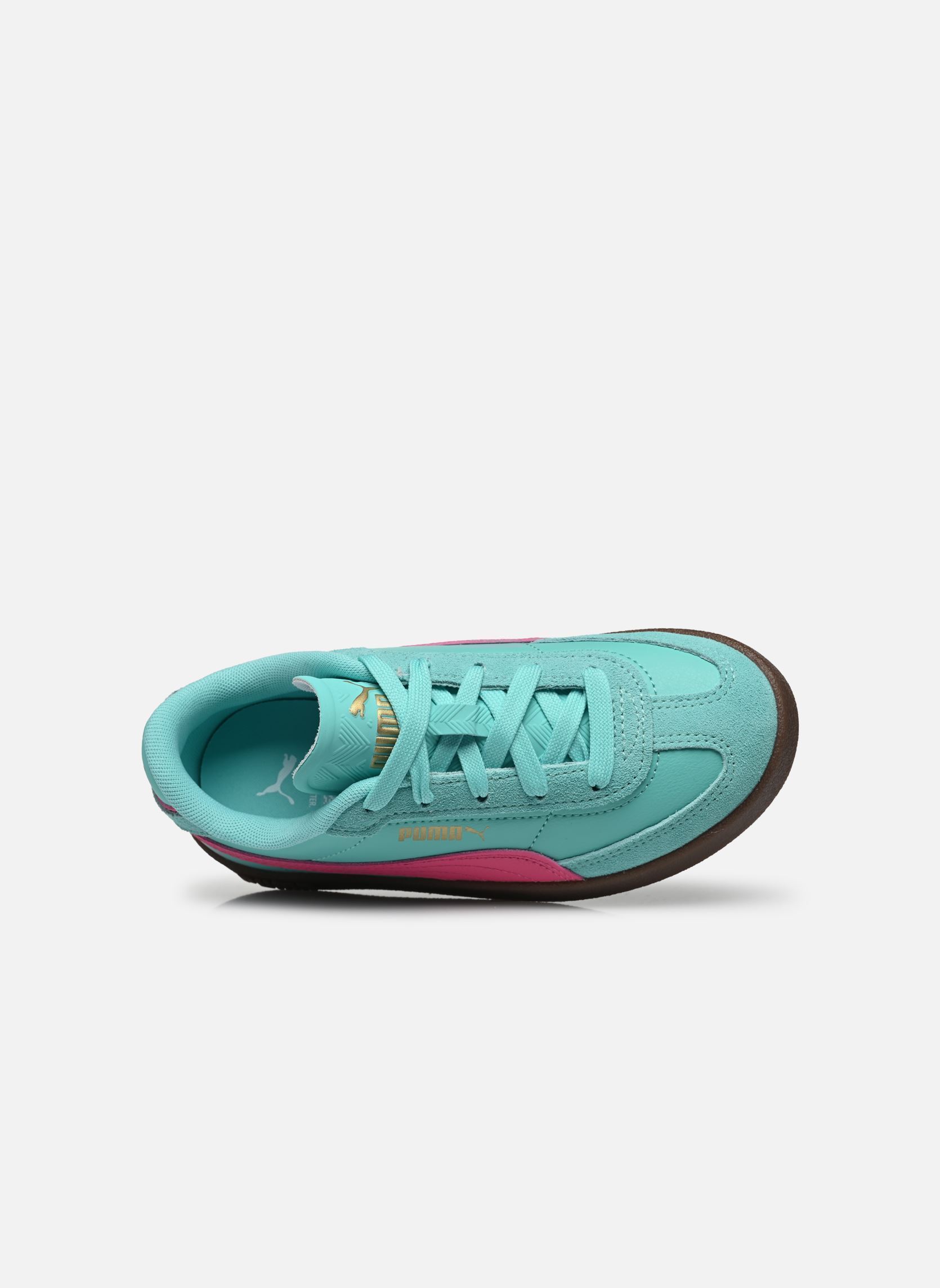 Baskets Puma Club Ii Era Ps fille bleu Puma Baskets Puma Club Ii Era Ps fille bleu AQUATIC-PUMA PINK-PUMA GOLD