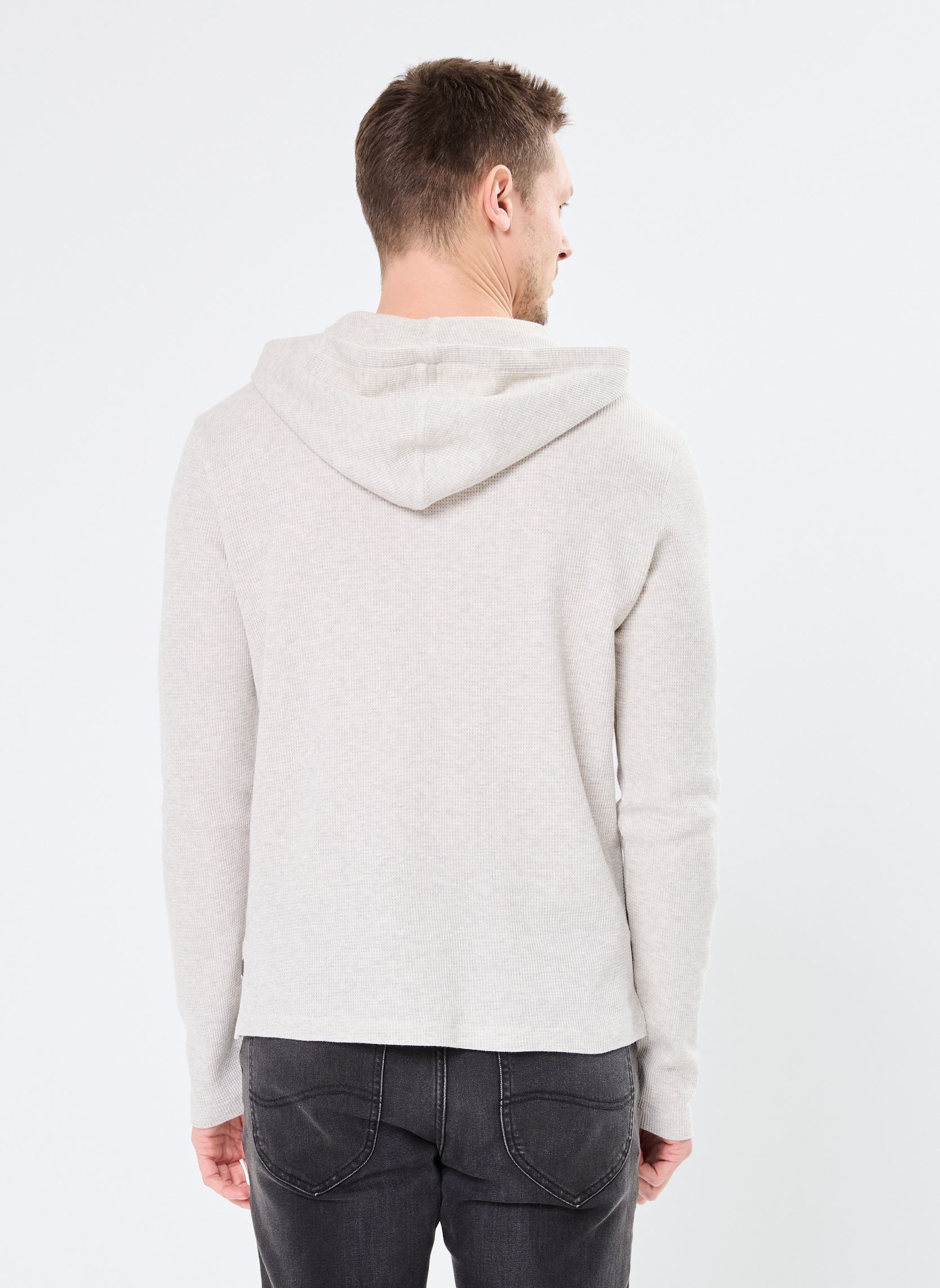 Kapuzenpullover M110243 herren grau IKKS Men Kapuzenpullover M110243 herren grau 23-NUAGE