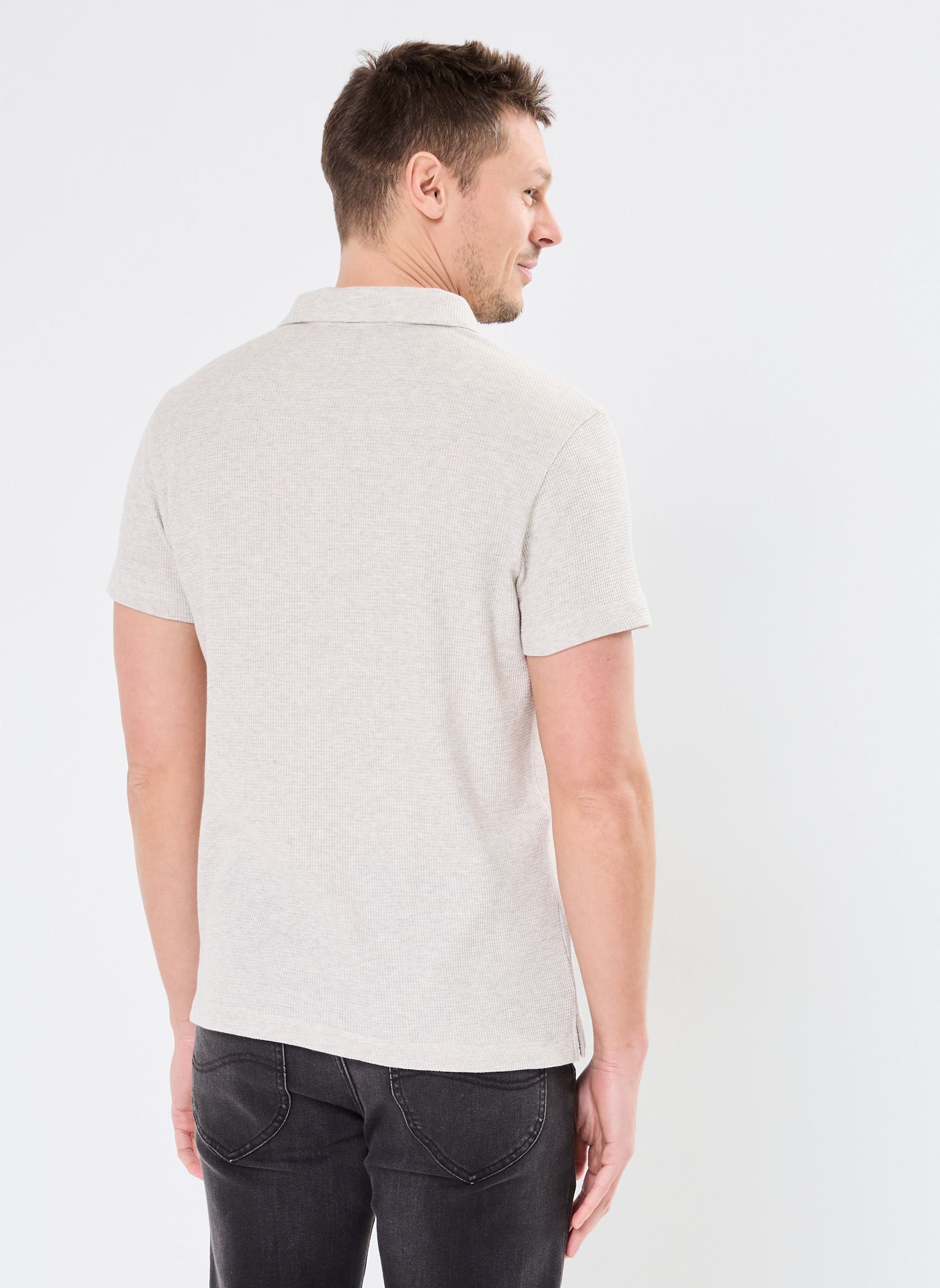 Polos de manga corta M114033 hombre gris IKKS Men Polos de manga corta M114033 hombre gris 23-NUAGE