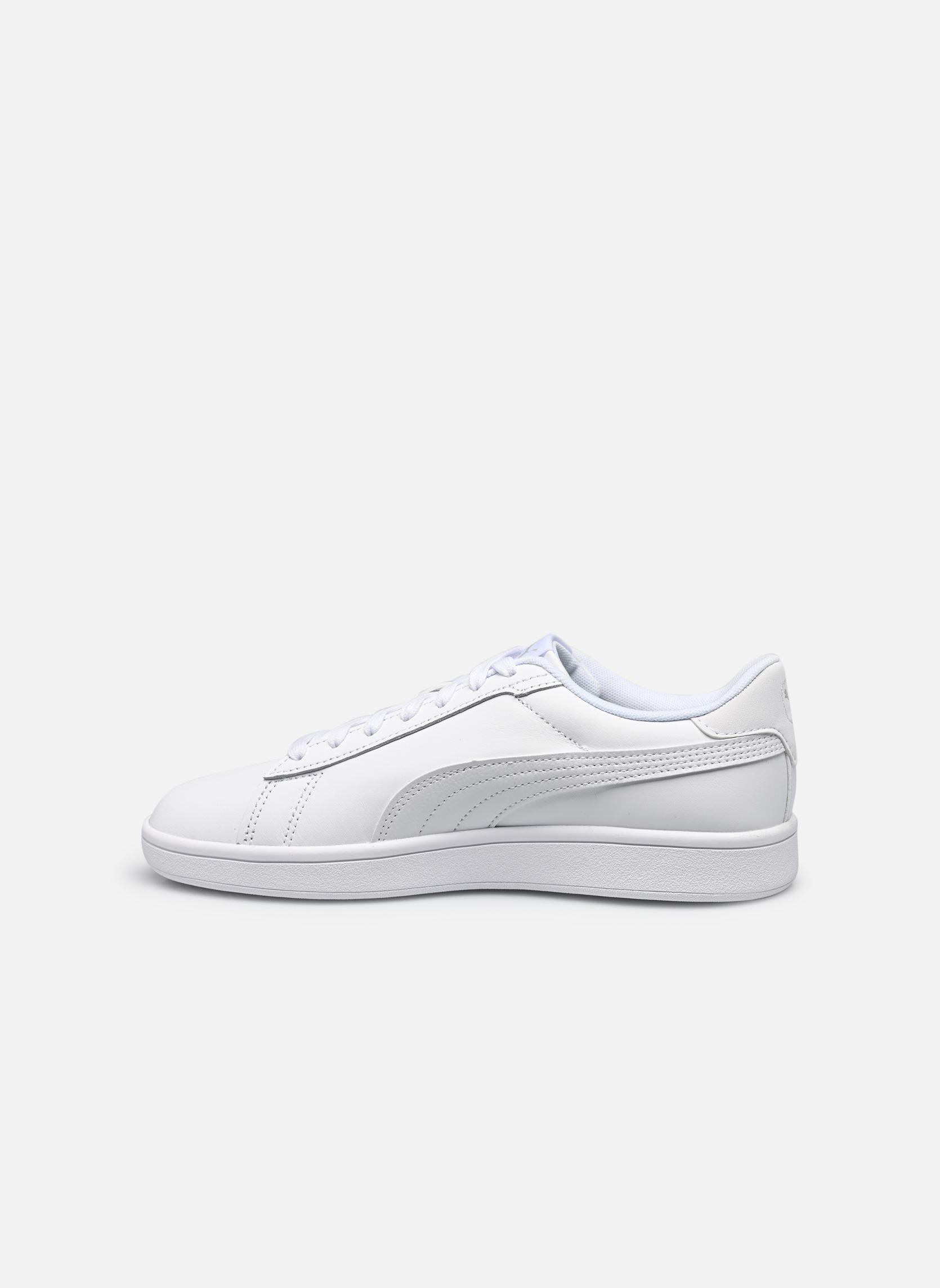 Sneakers Puma Smash 3.0 L Jr wit Puma Sneakers Puma Smash 3.0 L Jr wit PUMA WHITE-COOL LIGHT GRAY