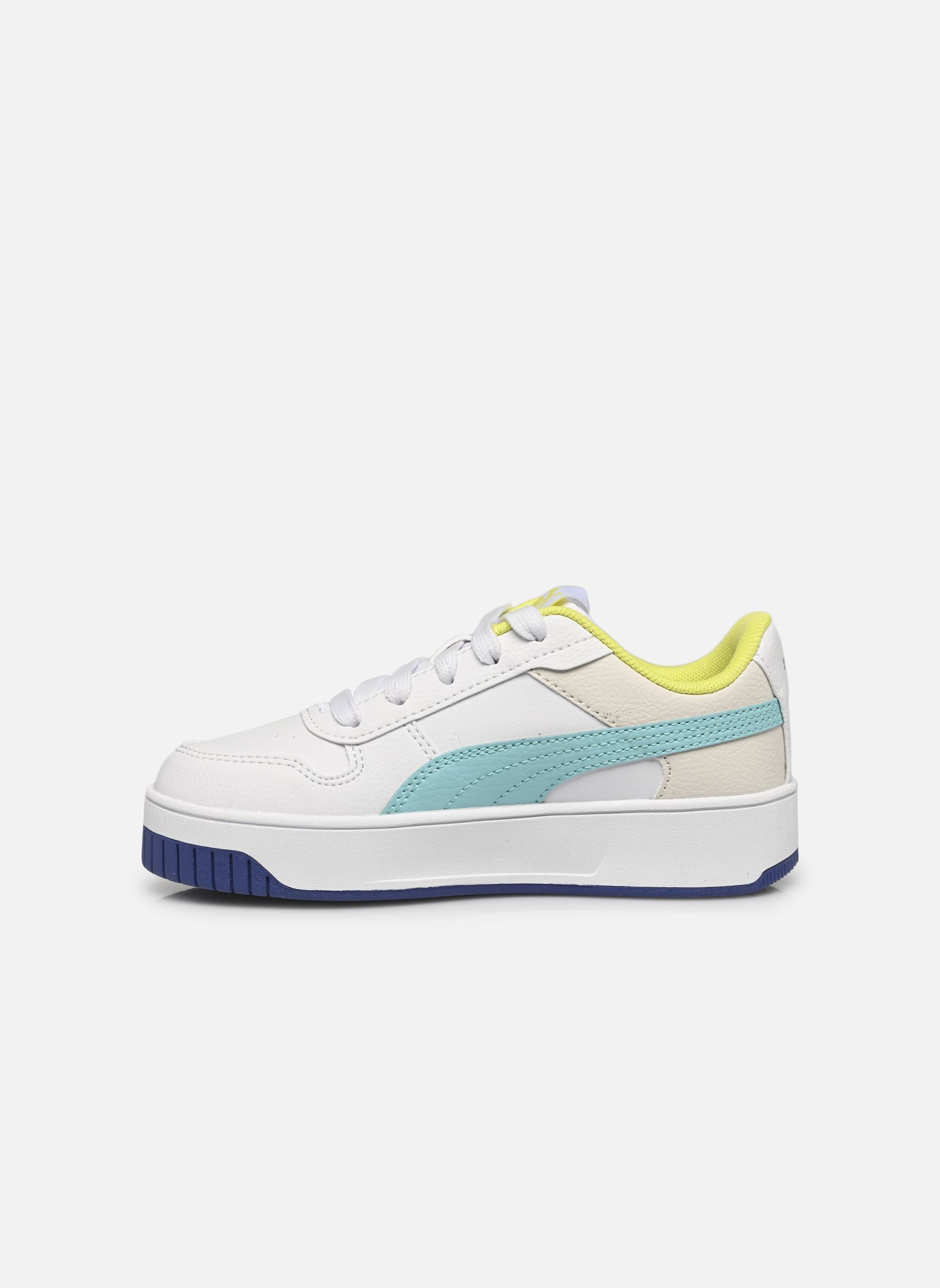 Sneakers Carina Street Ps meisjes wit Puma Sneakers Carina Street Ps meisjes wit PUMA WHITE-SAFE LAKE-LEMON SHE