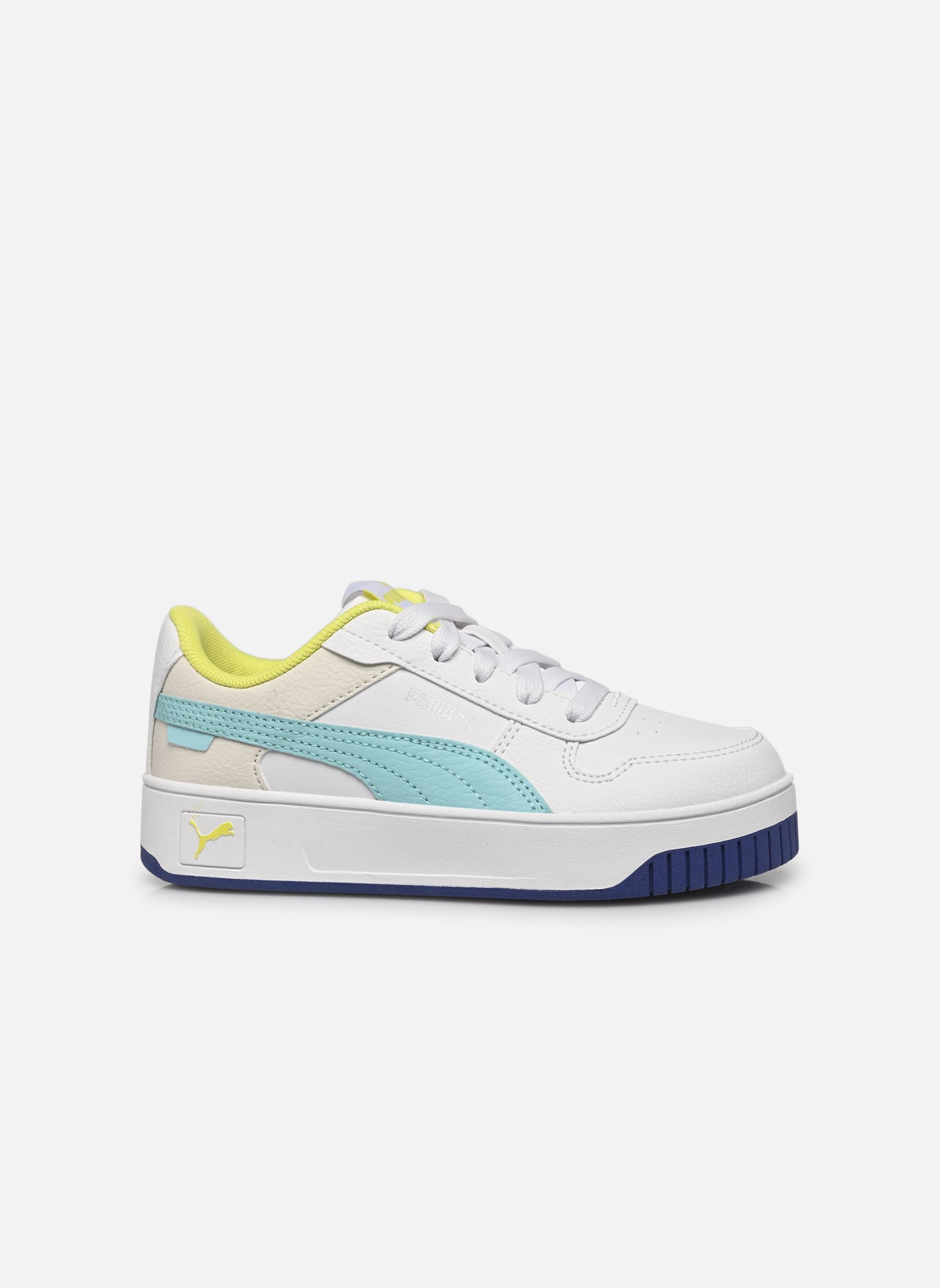 Sneakers Carina Street Ps meisjes wit Puma Sneakers Carina Street Ps meisjes wit PUMA WHITE-SAFE LAKE-LEMON SHE