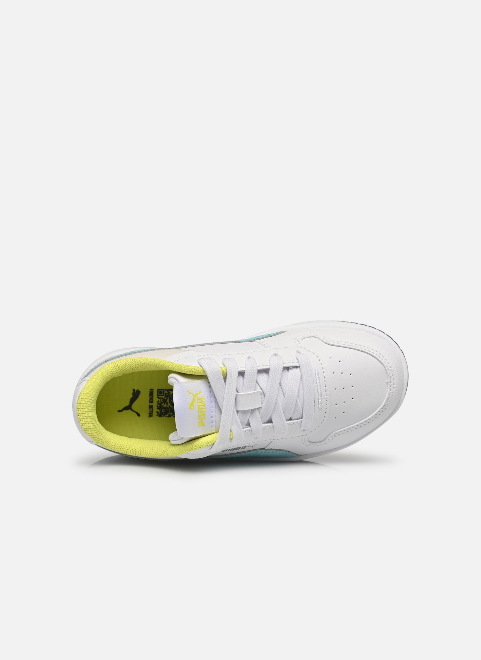 Sneakers Carina Street Ps meisjes wit Puma Sneakers Carina Street Ps meisjes wit PUMA WHITE-SAFE LAKE-LEMON SHE