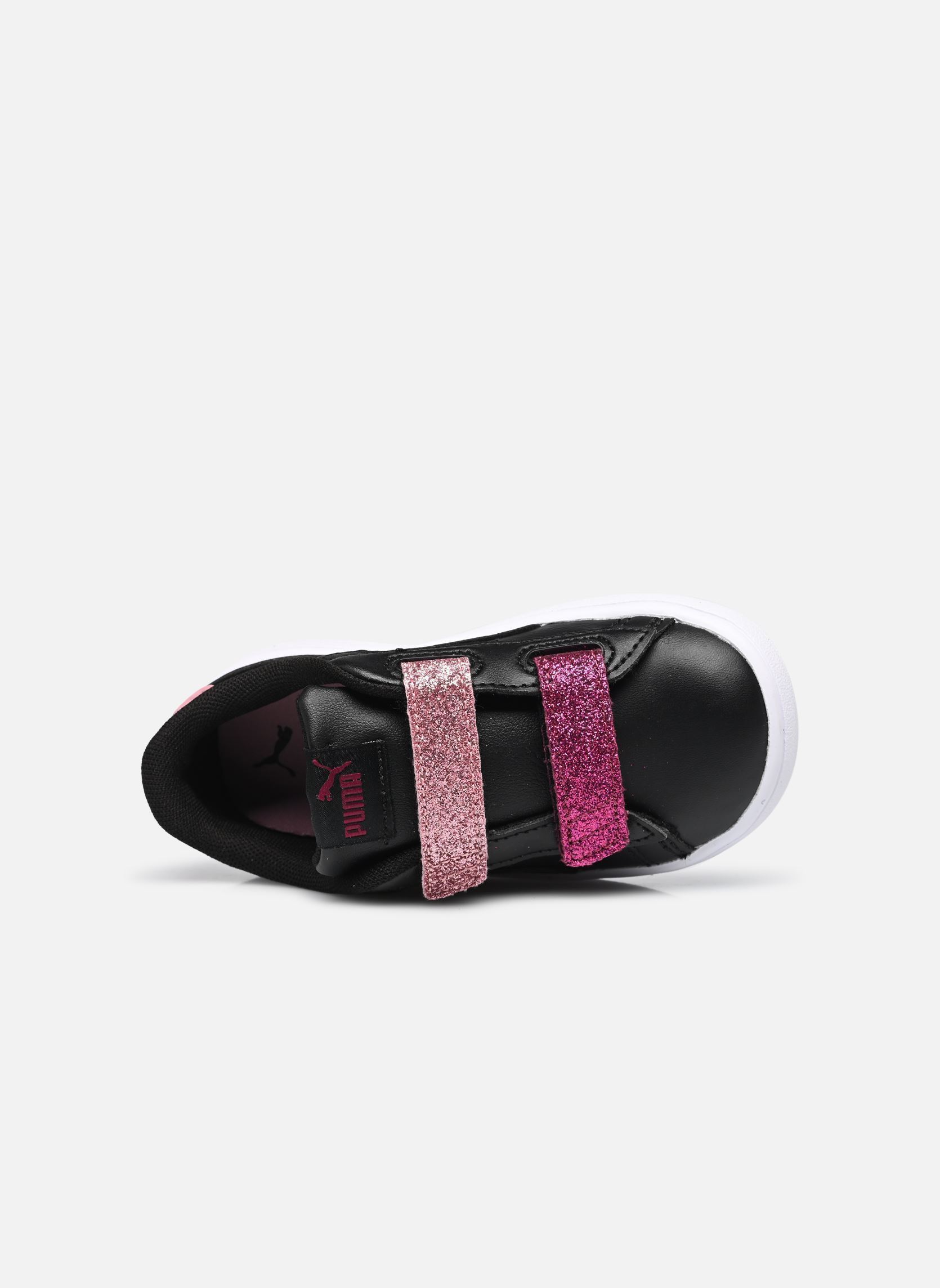 Baskets Puma Smash 3.0 L Glitter Velcro V Inf fille noir Puma Baskets Puma Smash 3.0 L Glitter Velcro V Inf fille noir PUMA BLACK-BERR