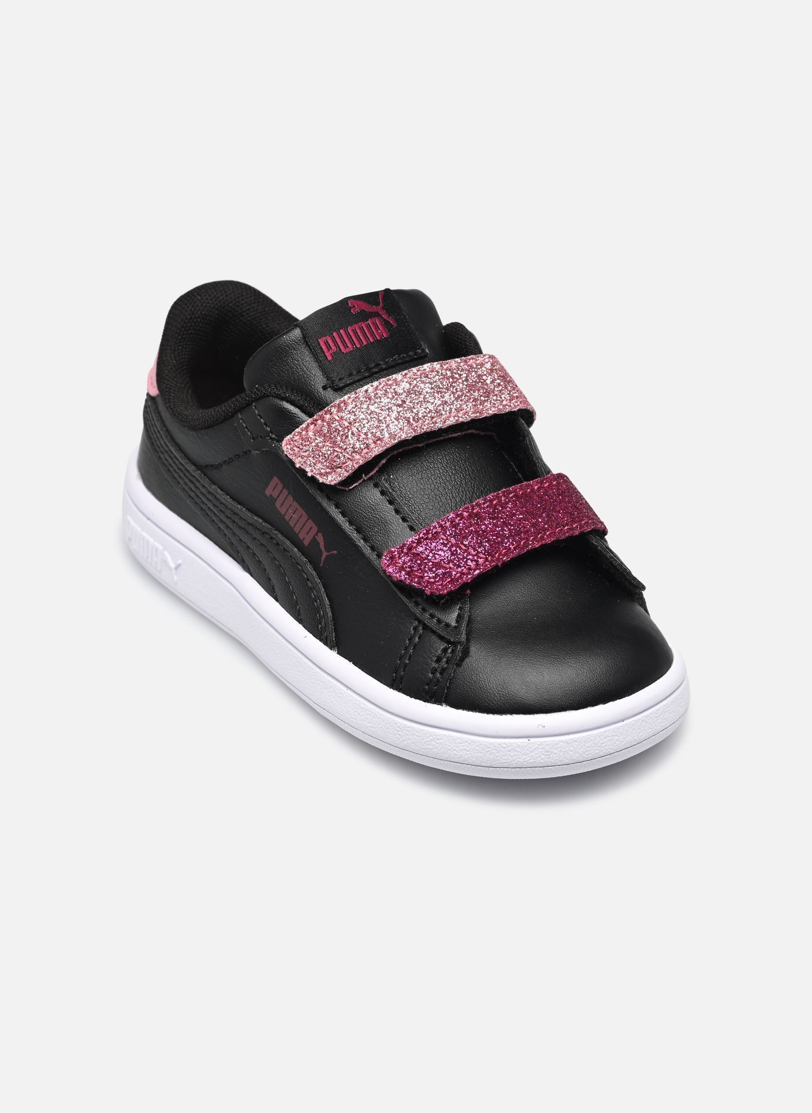 Baskets basses enfant Puma Smash 3.0 Glitter Velcro V Inf - vue 4