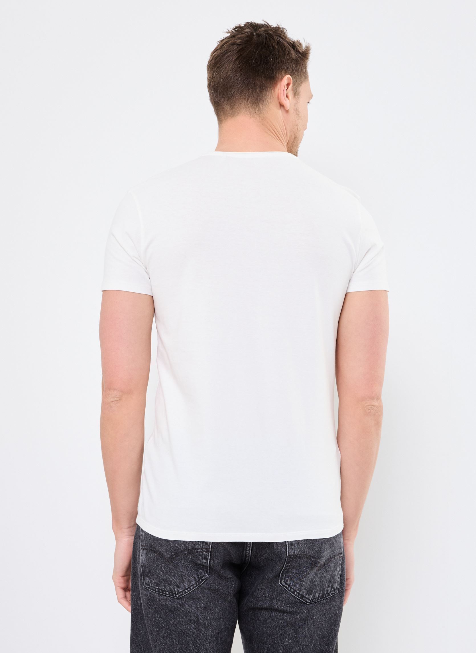 Tee-shirts manches courtes M110053 homme blanc IKKS Men Tee-shirts manches courtes M110053 homme blanc 19-OFF WHITE