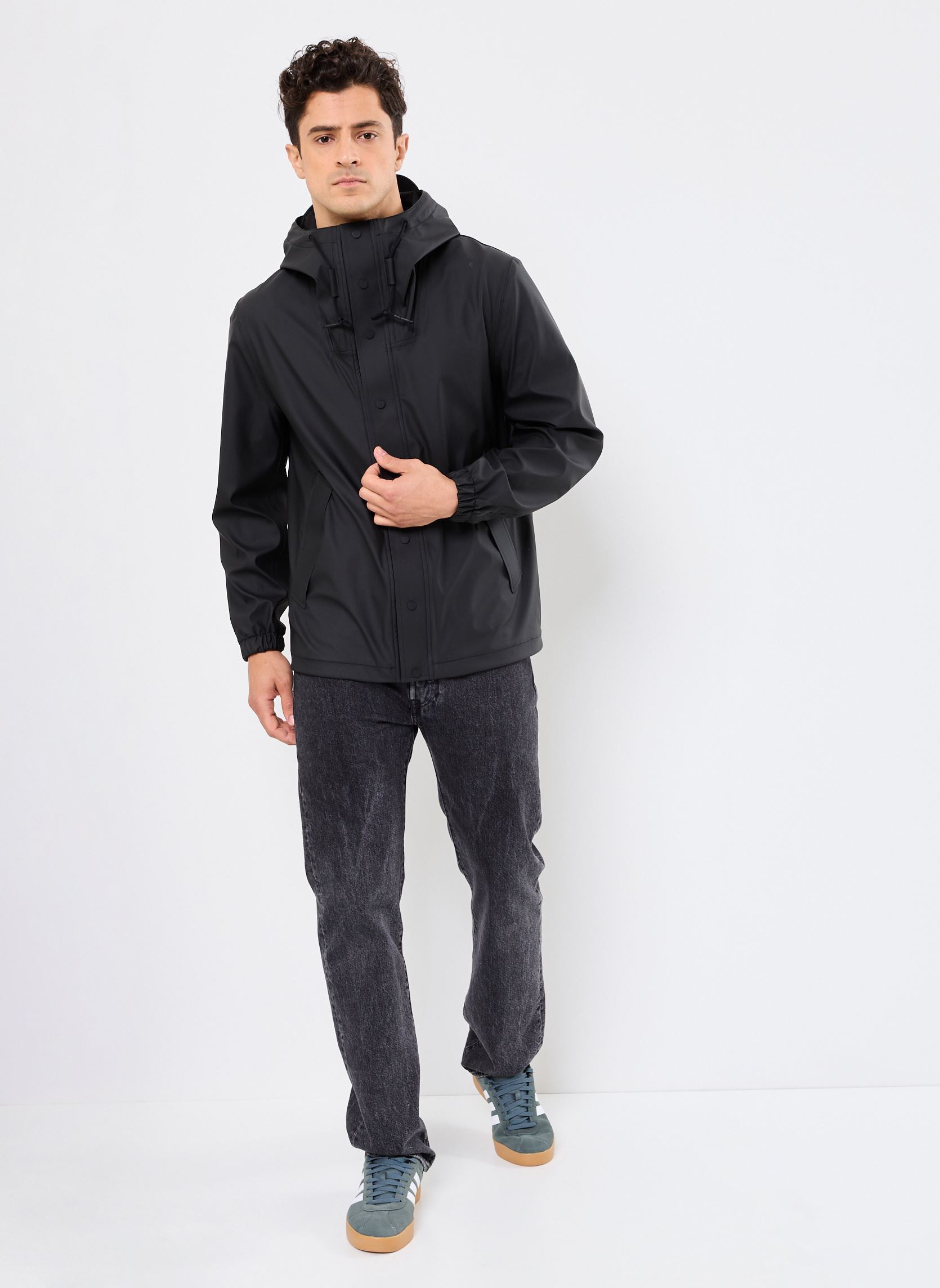 Blousons M141033 homme noir IKKS Men Blousons M141033 homme noir 02-NOIR