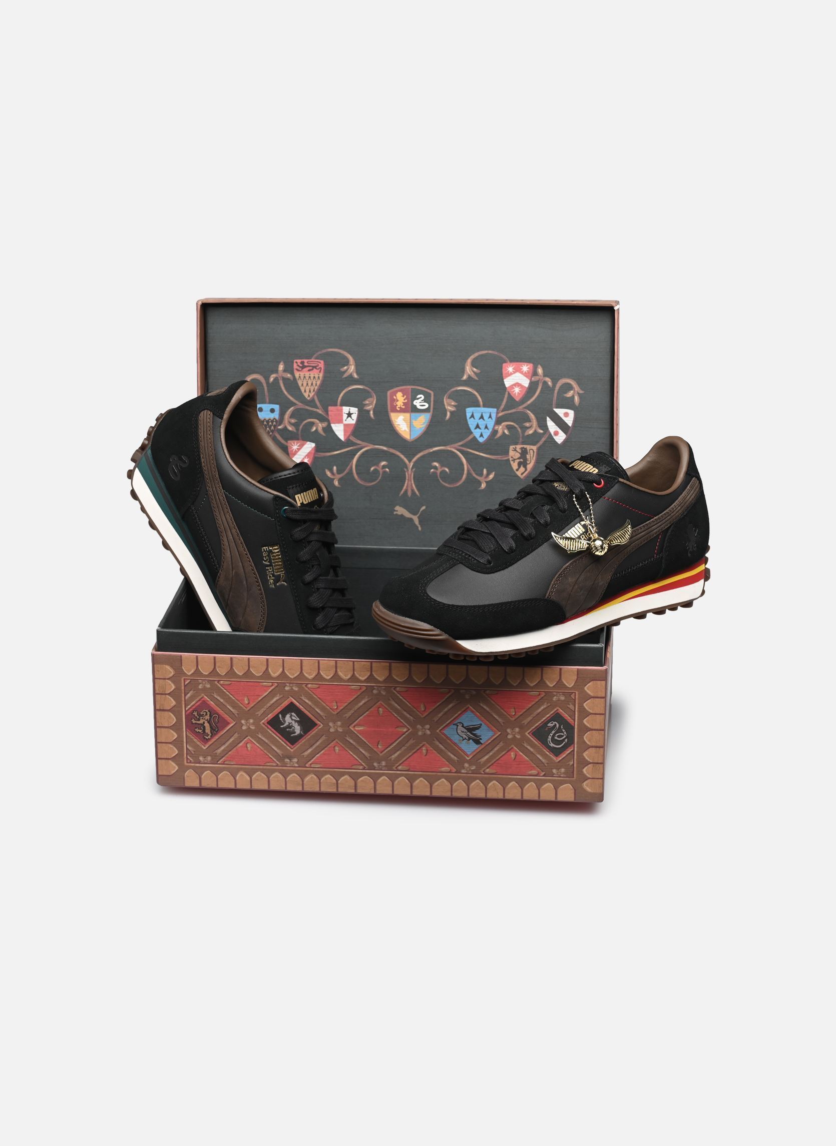 Baskets basses Easy Rider Harry Potter Jr noir Puma Baskets basses Easy Rider Harry Potter Jr noir PUMA BLACK-CHOCOLATE
