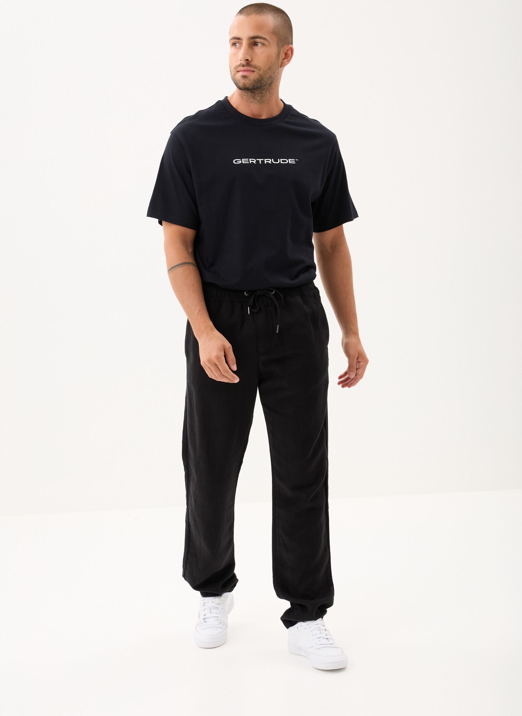 Jogginghosen M122013 herren schwarz IKKS Men Jogginghosen M122013 herren schwarz 02-NOIR