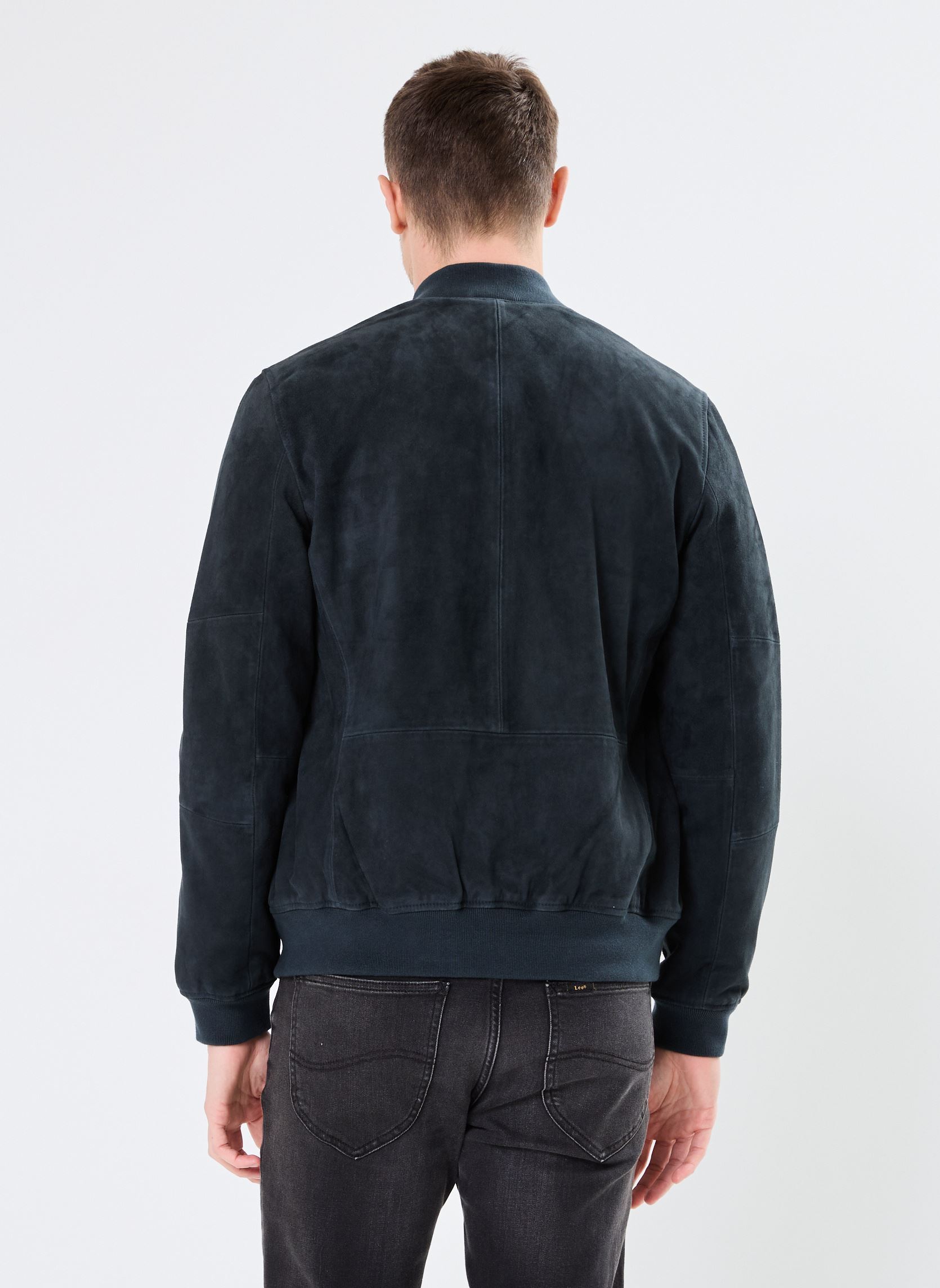 Blousons M148003 homme bleu IKKS Men Blousons M148003 homme bleu 47-ENCRE