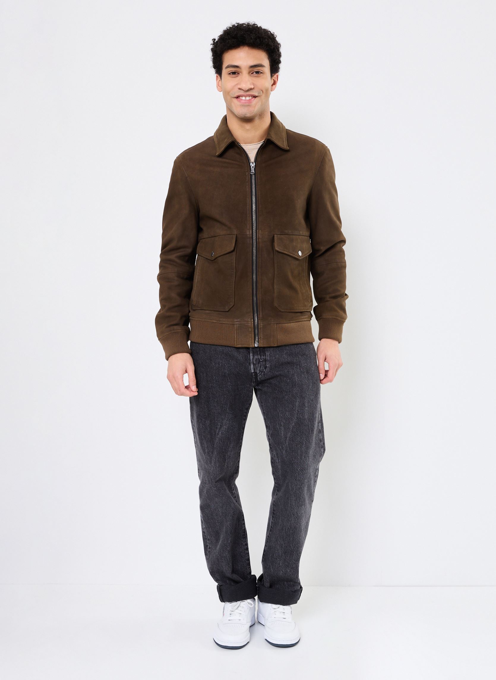 Blousons M148013 homme or et bronze IKKS Men Blousons M148013 homme or et bronze 55-BRONZE