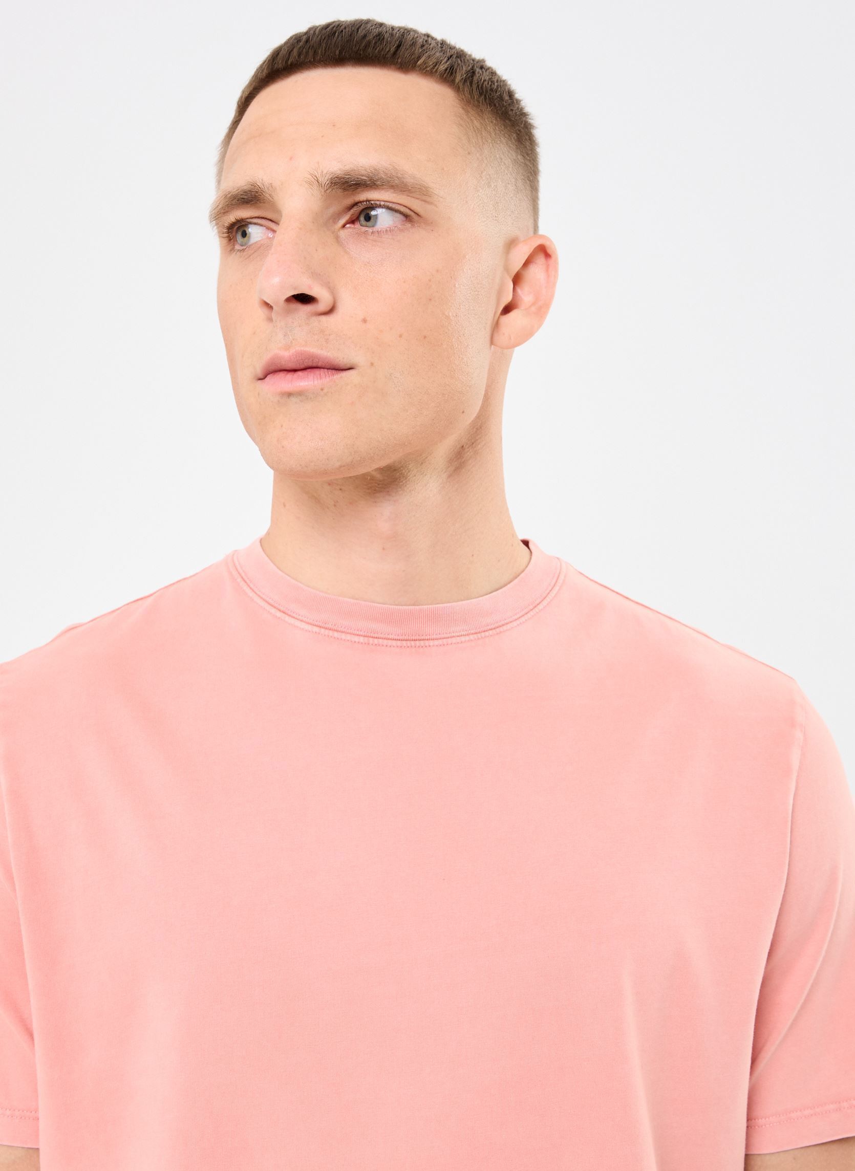 Tee-shirts manches courtes M110313 homme rose IKKS Men Tee-shirts manches courtes M110313 homme rose 34-SAKURA