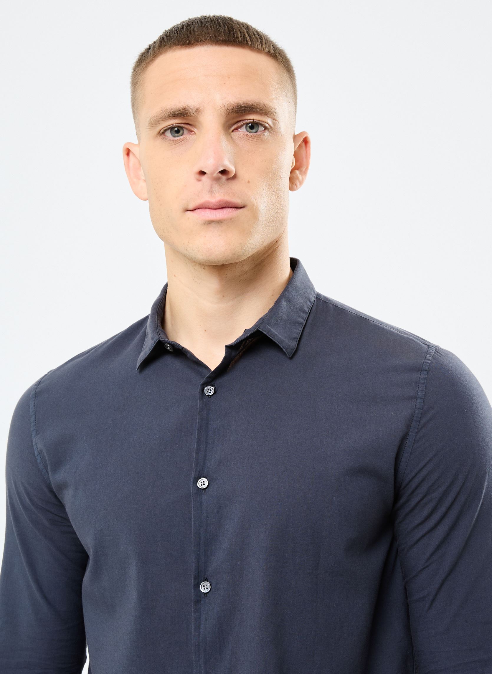 Hemden M112003 herren blau IKKS Men Hemden M112003 herren blau 47-ENCRE