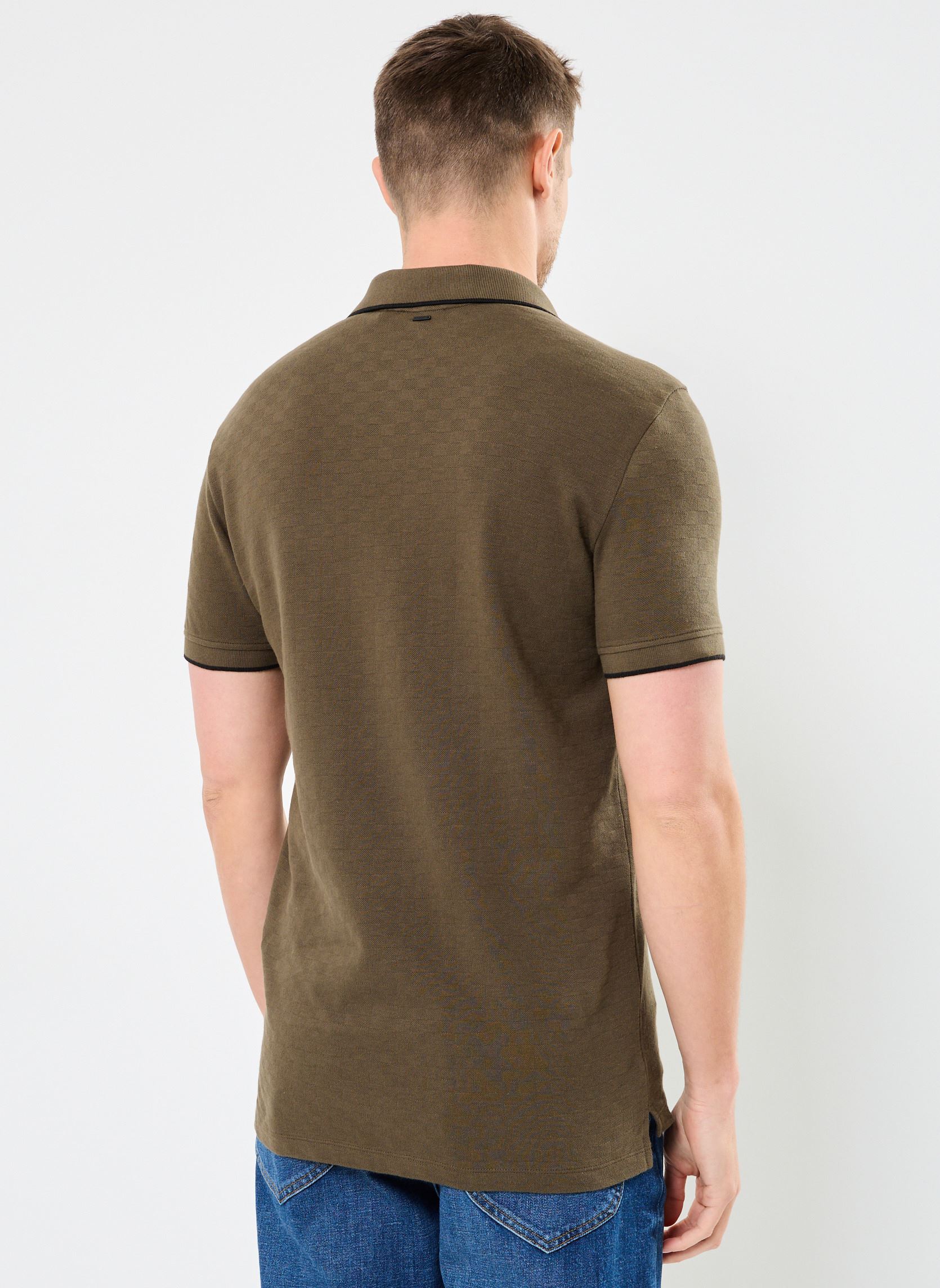 Kurzarm-Poloshirts M114043 herren grün IKKS Men Kurzarm-Poloshirts M114043 herren grün 57-KAKI