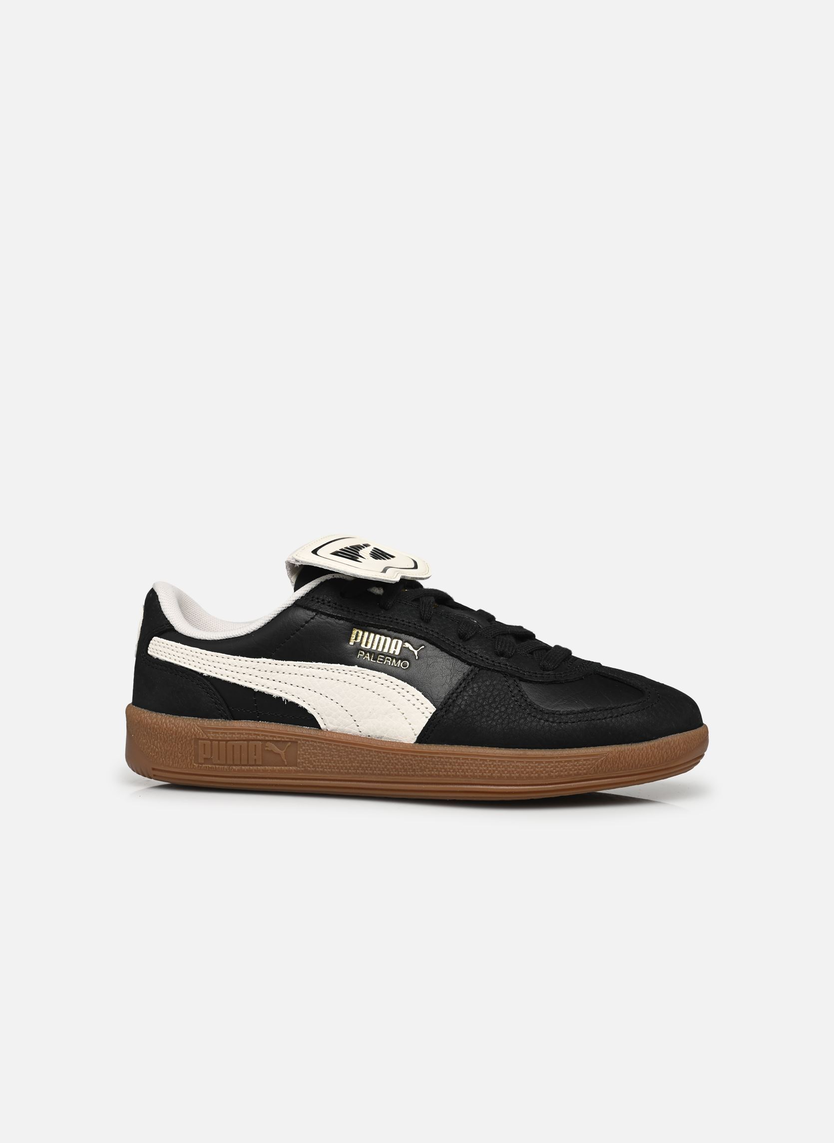 Baskets Palermo Premium femme noir Puma Baskets Palermo Premium femme noir Puma Black-Warm White