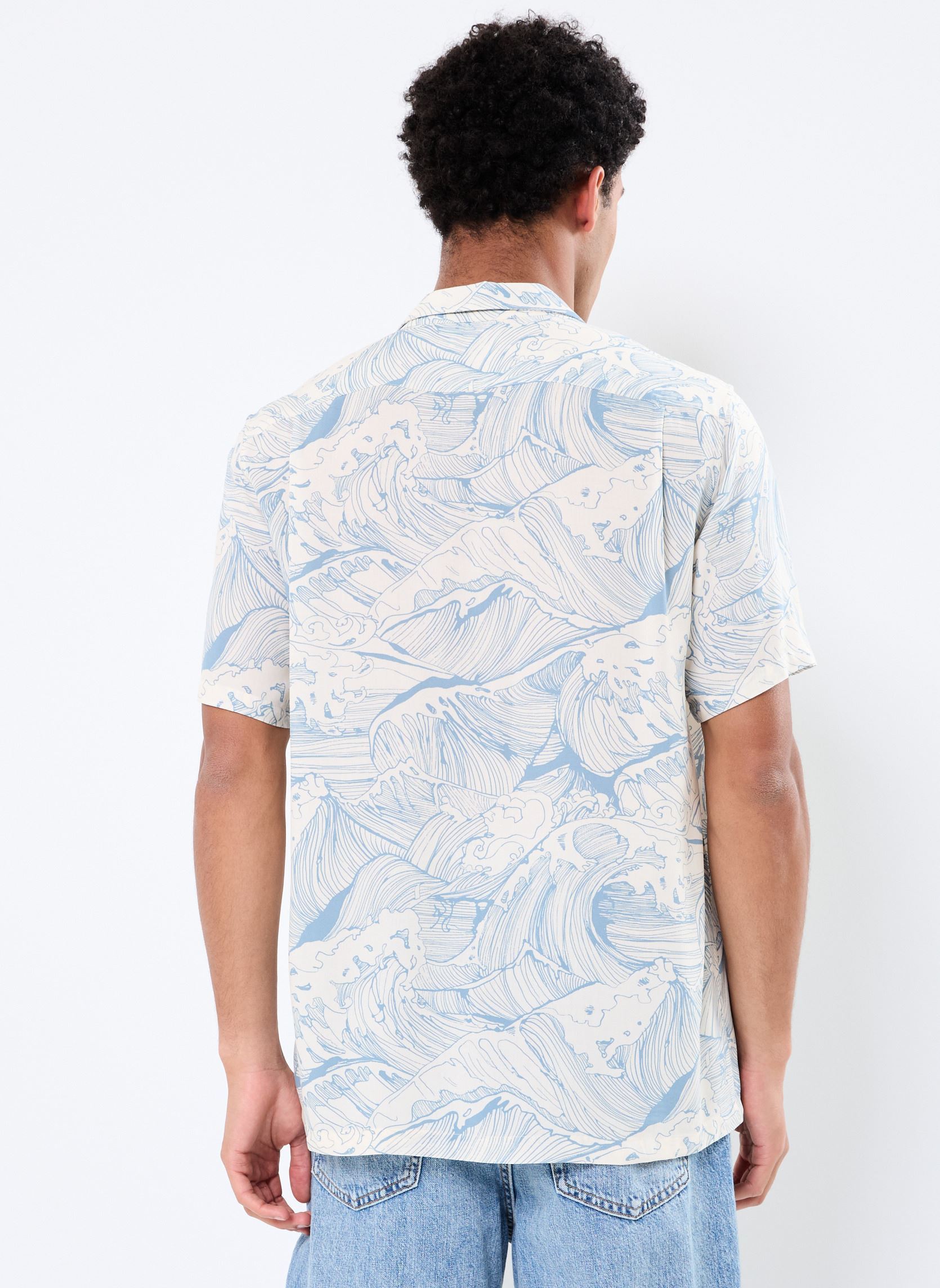 Hemden M112153 heren blauw IKKS Men Hemden M112153 heren blauw 44-ORAGE