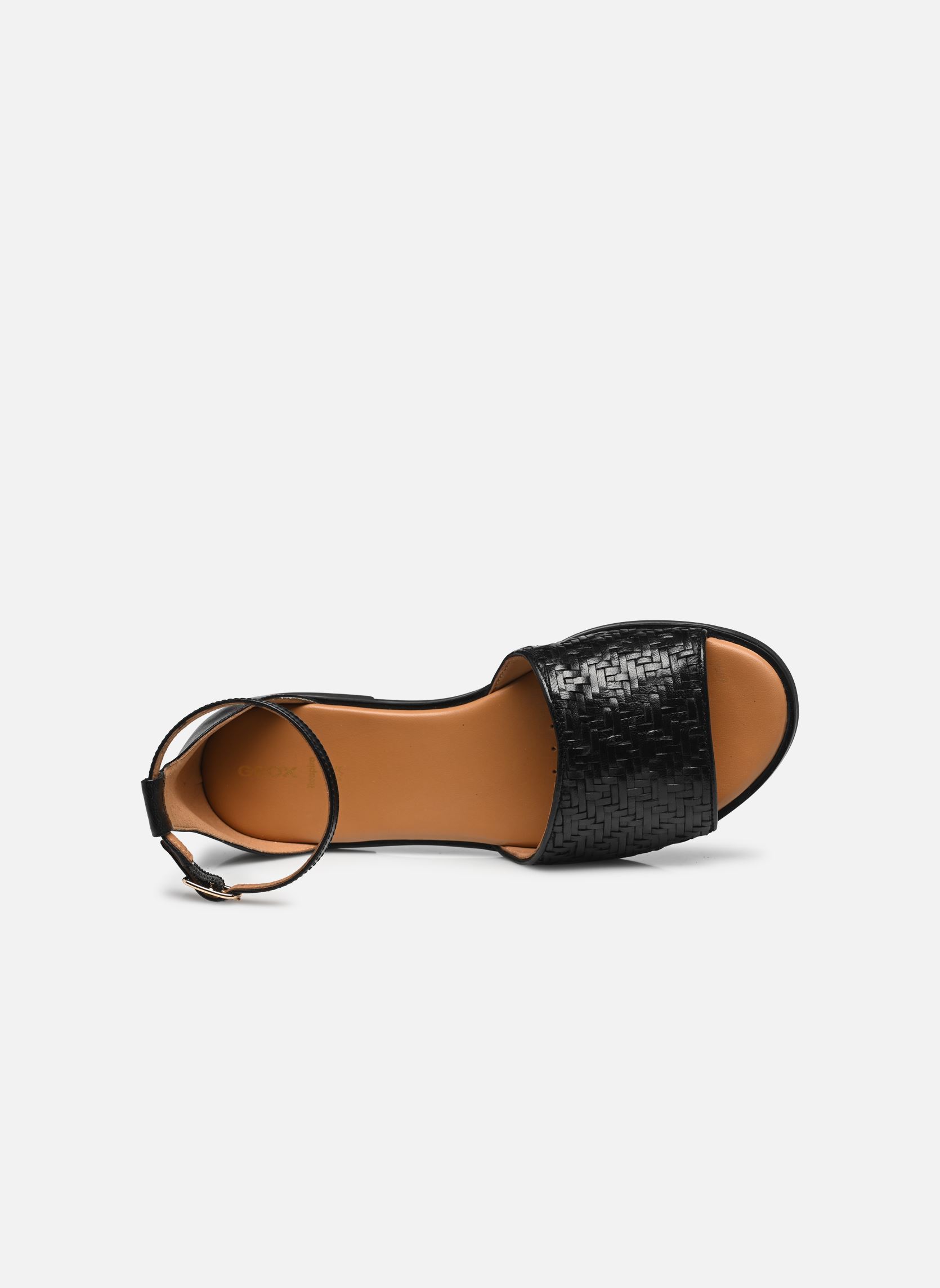 Sandales plates D NAILEEN NOIR femme noir Geox Sandales plates D NAILEEN NOIR femme noir Noir