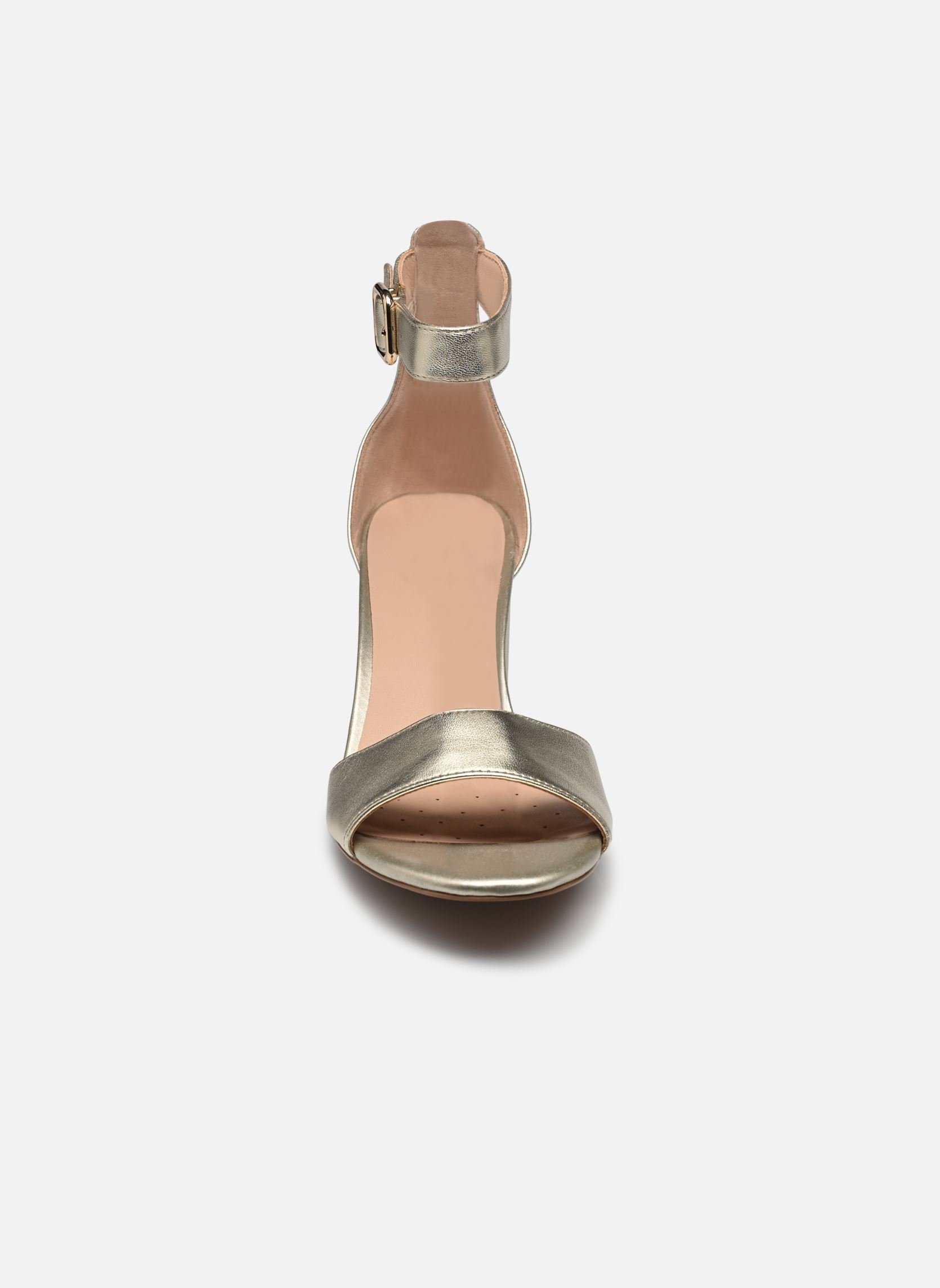 Sandalias y plataformas de cuña D VIRNILISA 65 S O mujer oro y bronce Geox Sandalias y plataformas de cuña D VIRNILISA 65 S O mujer oro y bronce OR PÂLE