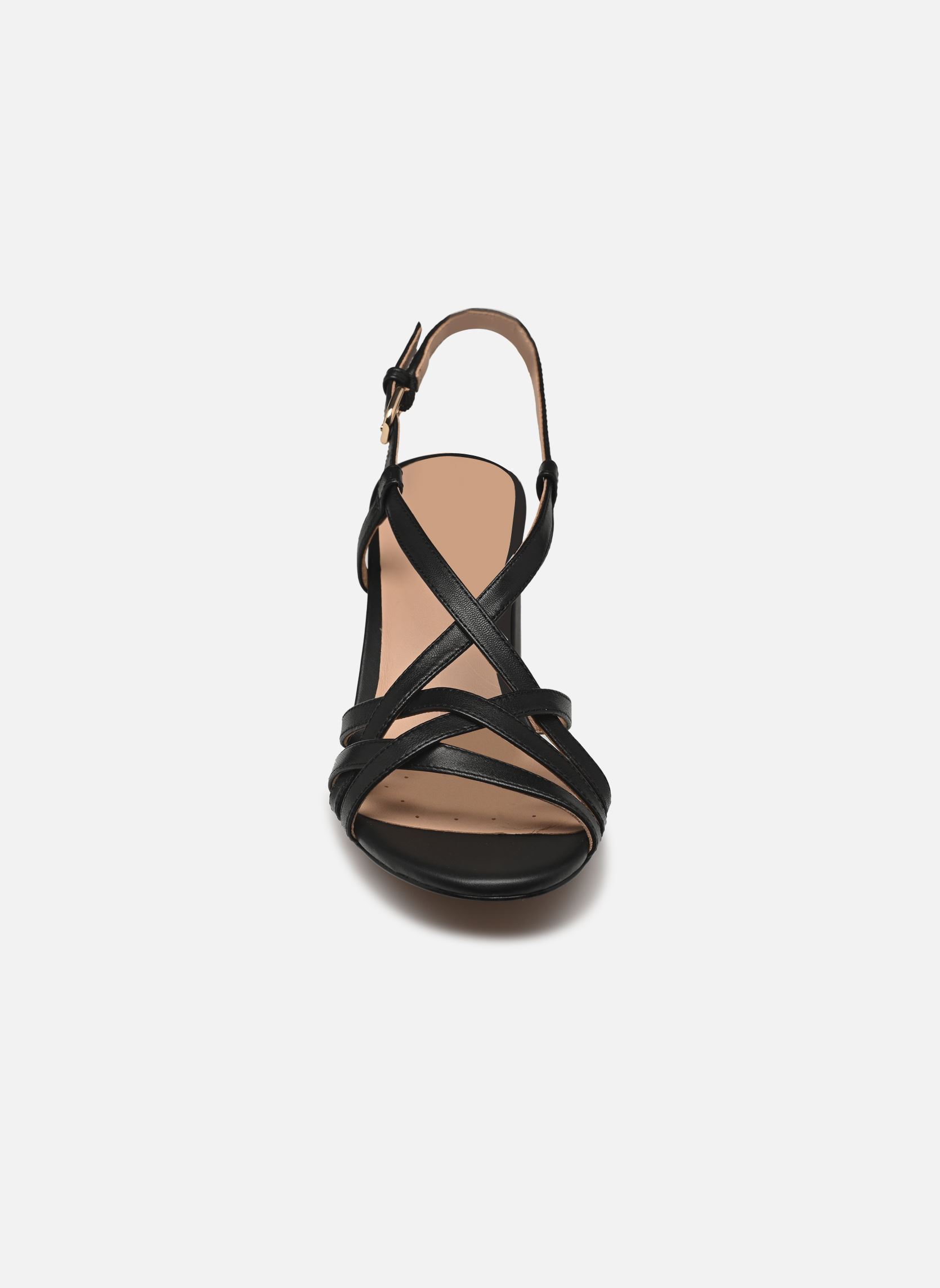 Sandali con zeppa e plateau D VIRNILISA 65 S donna nero Geox Sandali con zeppa e plateau D VIRNILISA 65 S donna nero Noir