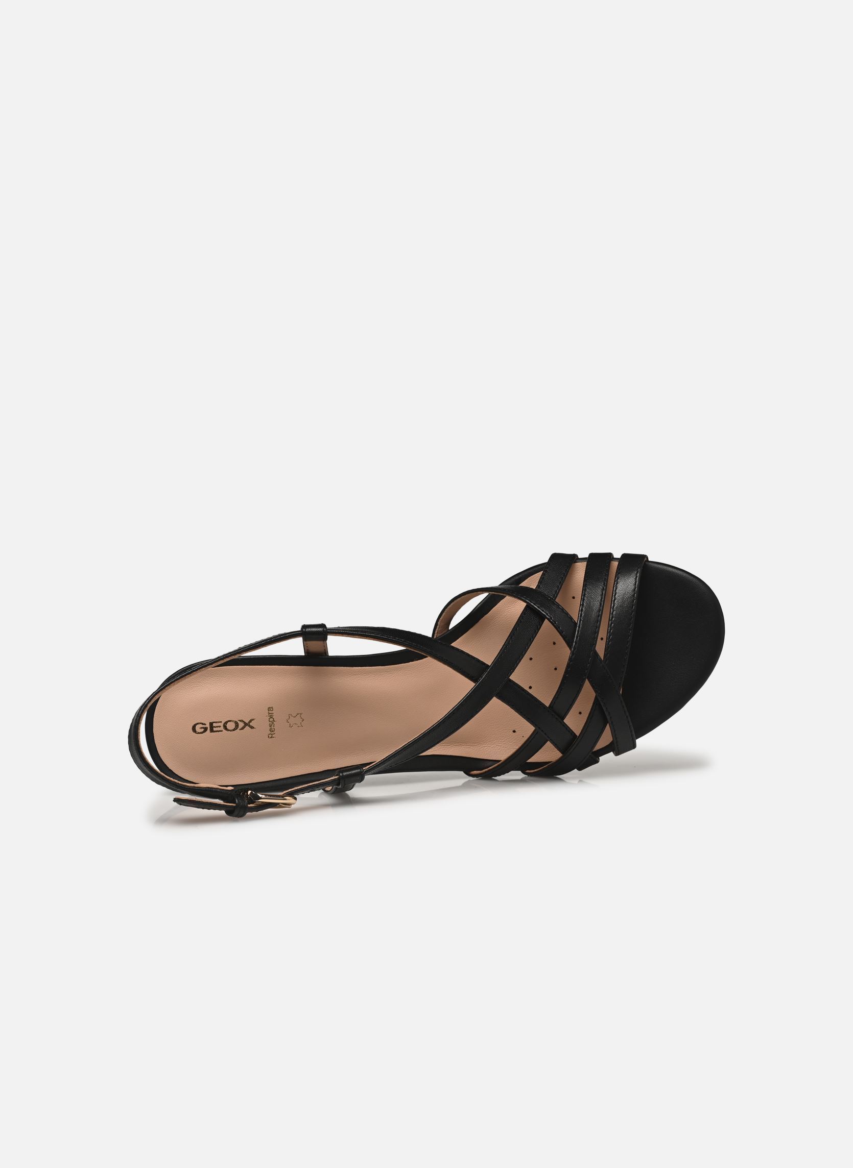 Sandali con zeppa e plateau D VIRNILISA 65 S donna nero Geox Sandali con zeppa e plateau D VIRNILISA 65 S donna nero Noir