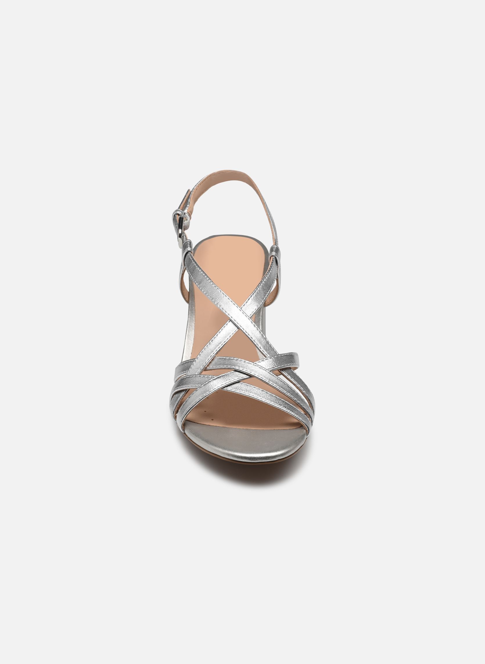 Keil- und Plateausandalen D VIRNILISA 65 S damen silber Geox Keil- und Plateausandalen D VIRNILISA 65 S damen silber Argent