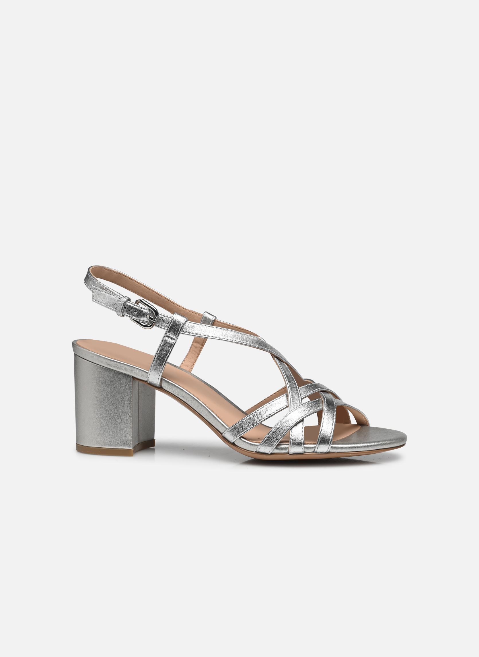 Keil- und Plateausandalen D VIRNILISA 65 S damen silber Geox Keil- und Plateausandalen D VIRNILISA 65 S damen silber Argent