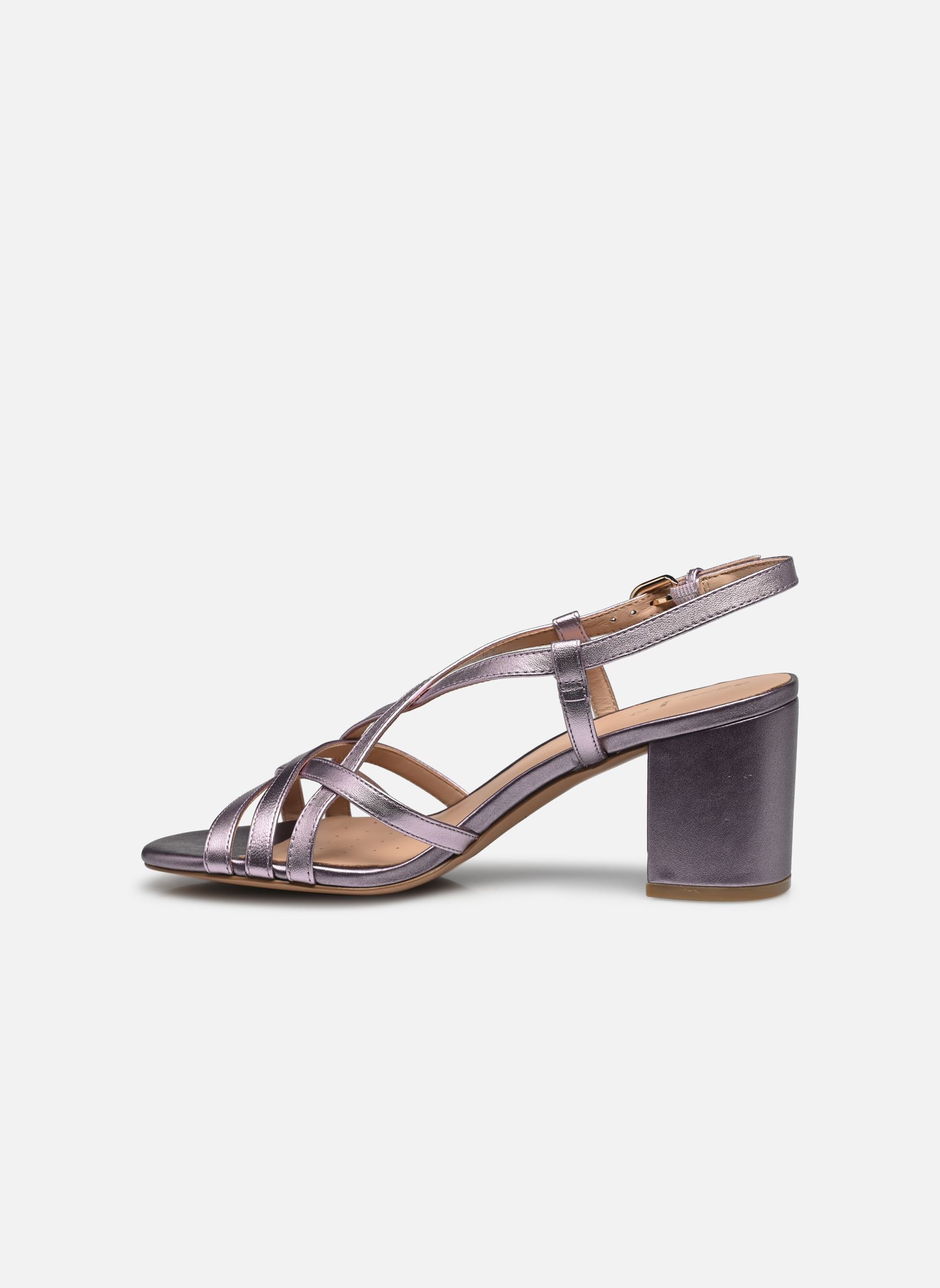 Sandali con zeppa e plateau D VIRNILISA 65 S donna viola Geox Sandali con zeppa e plateau D VIRNILISA 65 S donna viola Lilas