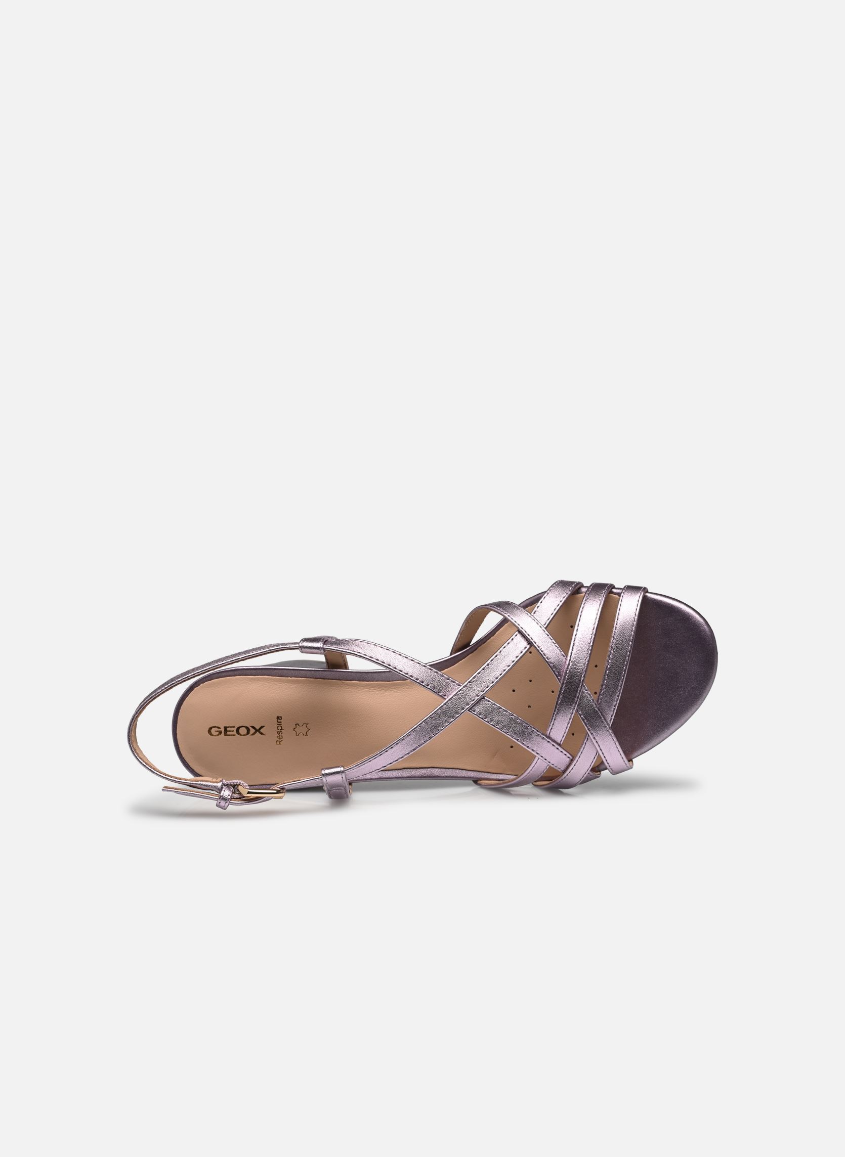 Sandali con zeppa e plateau D VIRNILISA 65 S donna viola Geox Sandali con zeppa e plateau D VIRNILISA 65 S donna viola Lilas