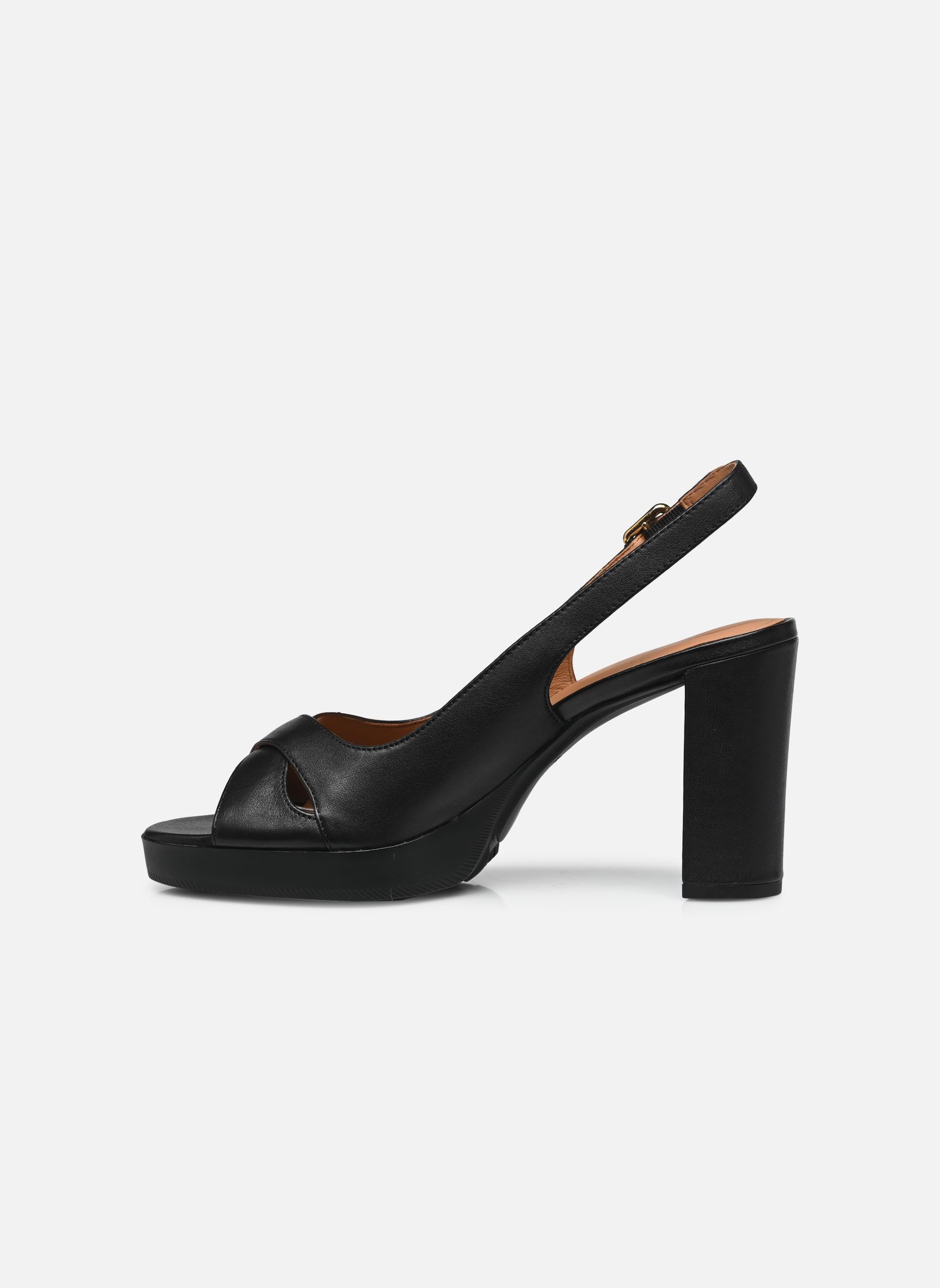 Sandalias y plataformas de cuña D WALK PLEASURE 85S N mujer negro Geox Sandalias y plataformas de cuña D WALK PLEASURE 85S N mujer negro Noir
