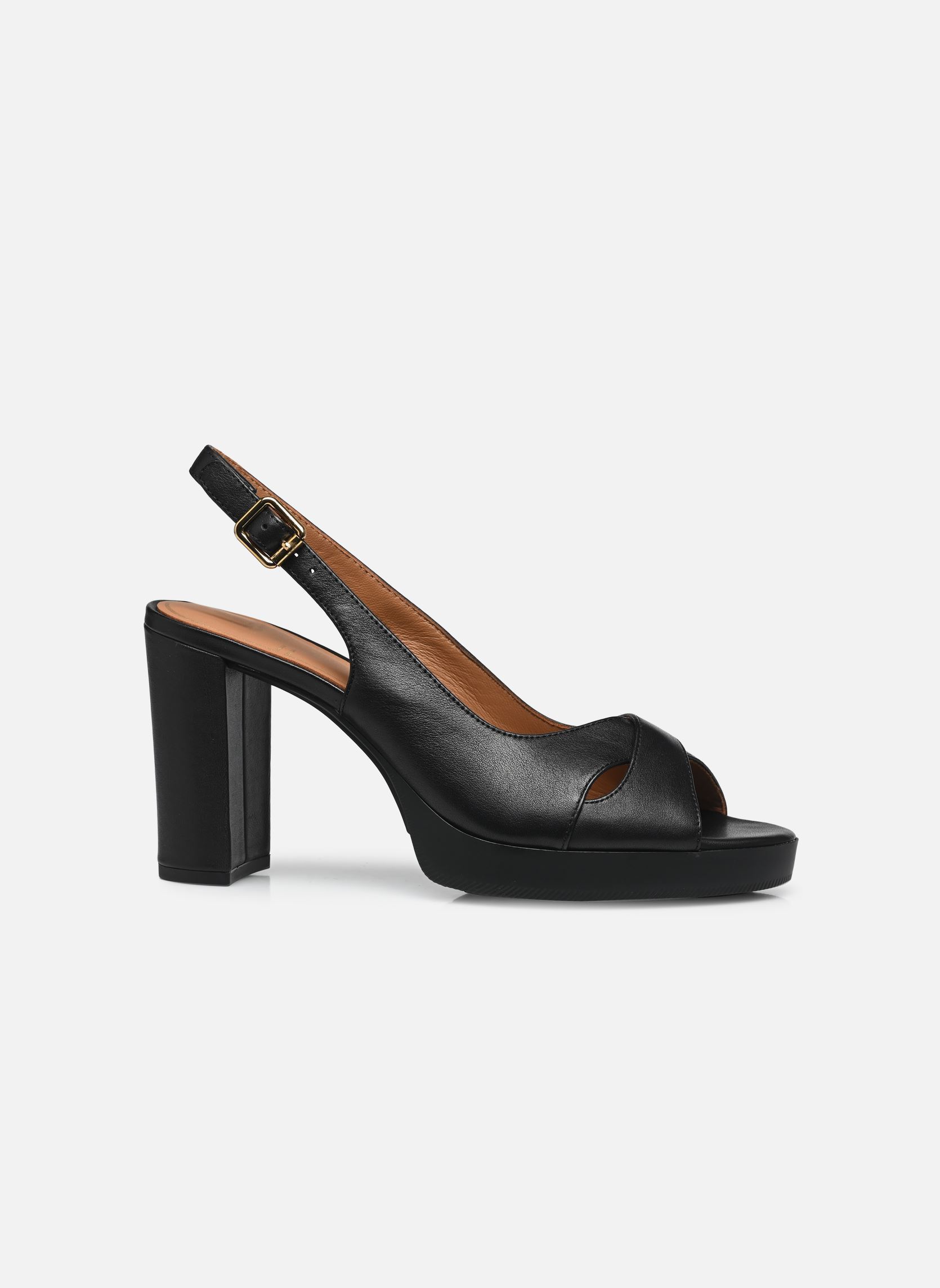 Sandalias y plataformas de cuña D WALK PLEASURE 85S N mujer negro Geox Sandalias y plataformas de cuña D WALK PLEASURE 85S N mujer negro Noir
