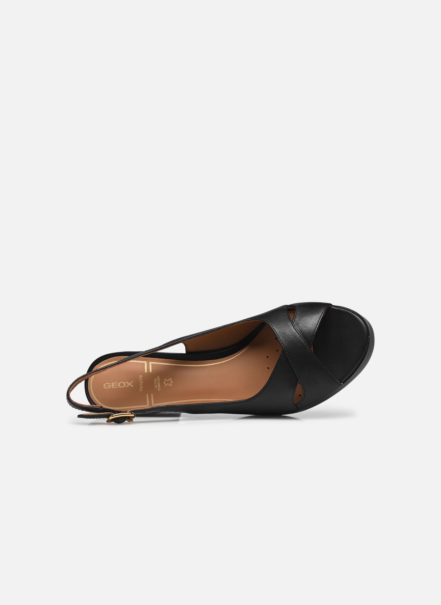 Sandalias y plataformas de cuña D WALK PLEASURE 85S N mujer negro Geox Sandalias y plataformas de cuña D WALK PLEASURE 85S N mujer negro Noir