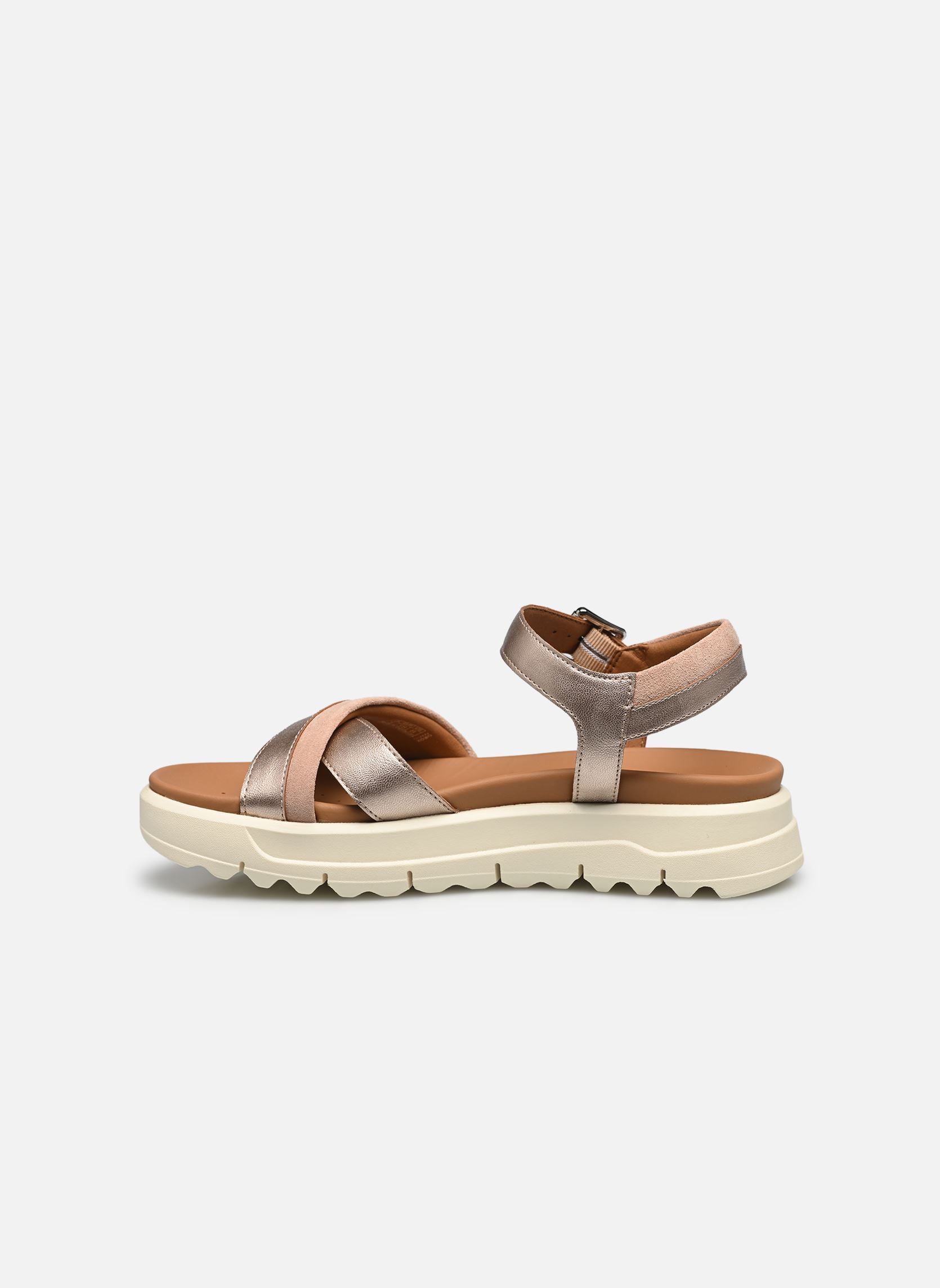 Sandales plates D XAND 2.1S femme rose Geox Sandales plates D XAND 2.1S femme rose CHAMPAGNE/NUDE