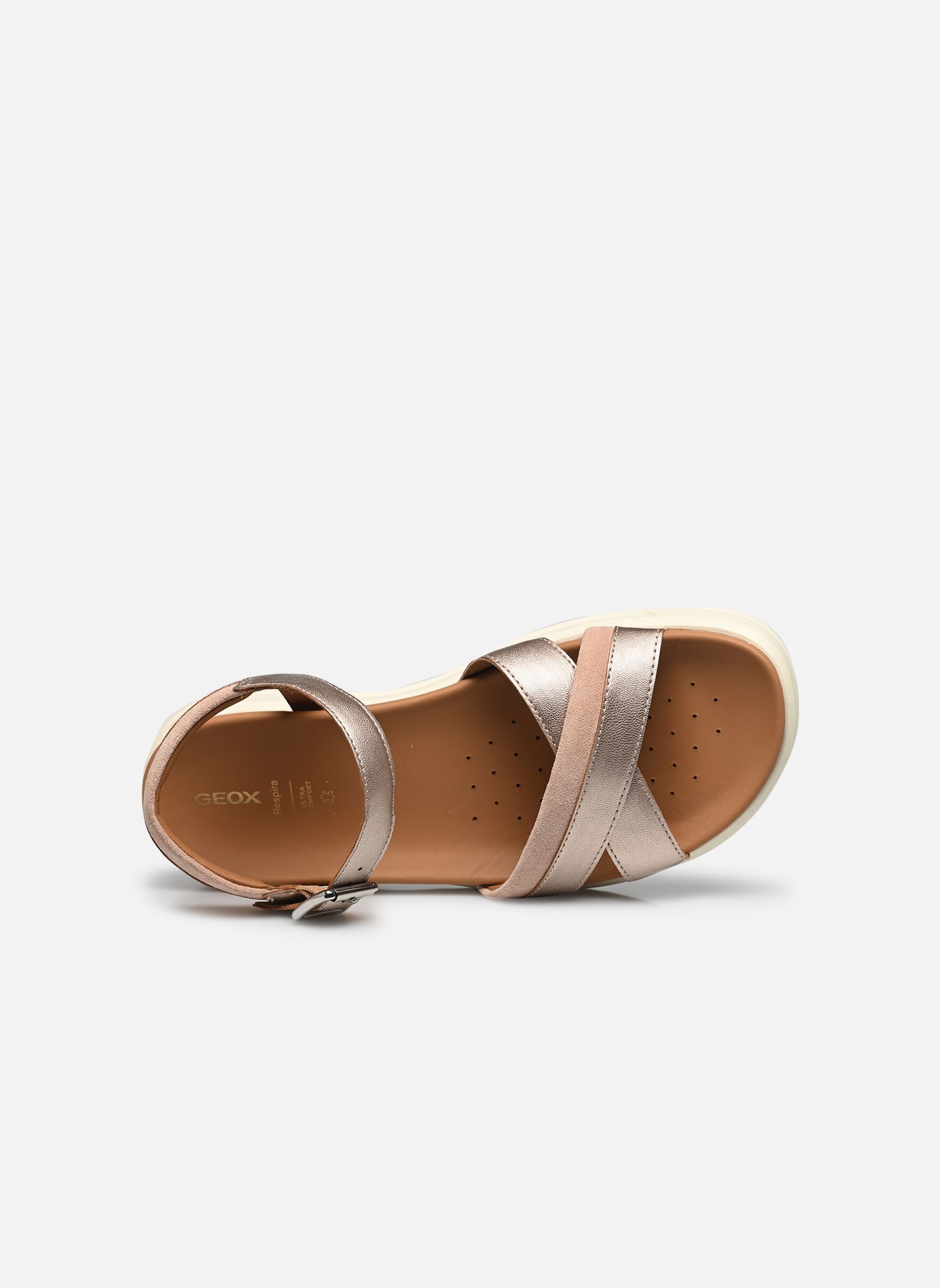 Sandales plates D XAND 2.1S femme rose Geox Sandales plates D XAND 2.1S femme rose CHAMPAGNE/NUDE