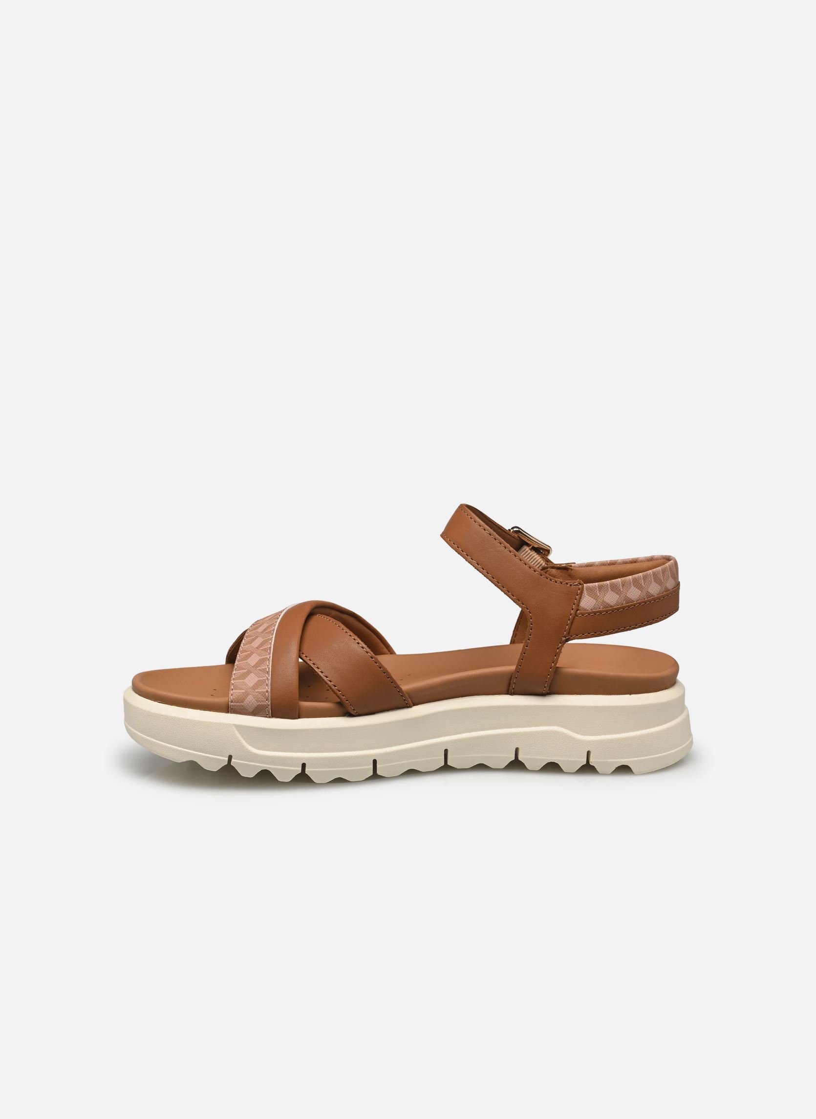 Sandalias planas D XAND 2.1S mujer marrón Geox Sandalias planas D XAND 2.1S mujer marrón Camel/Nude