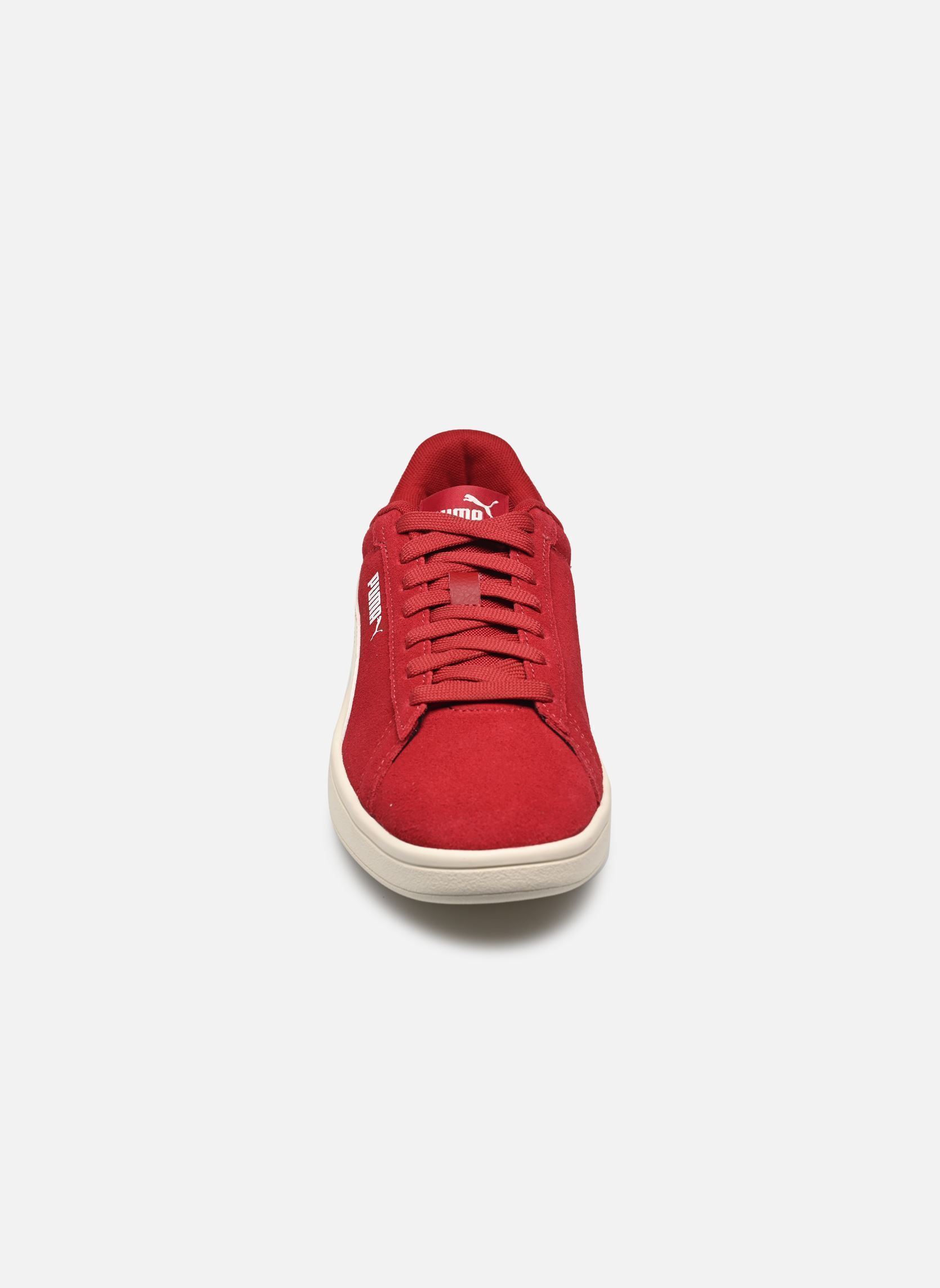 Niedrige Sneaker Puma Smash 3.0 W damen rot Puma Niedrige Sneaker Puma Smash 3.0 W damen rot DARK CRIMSON-WARM WHITE