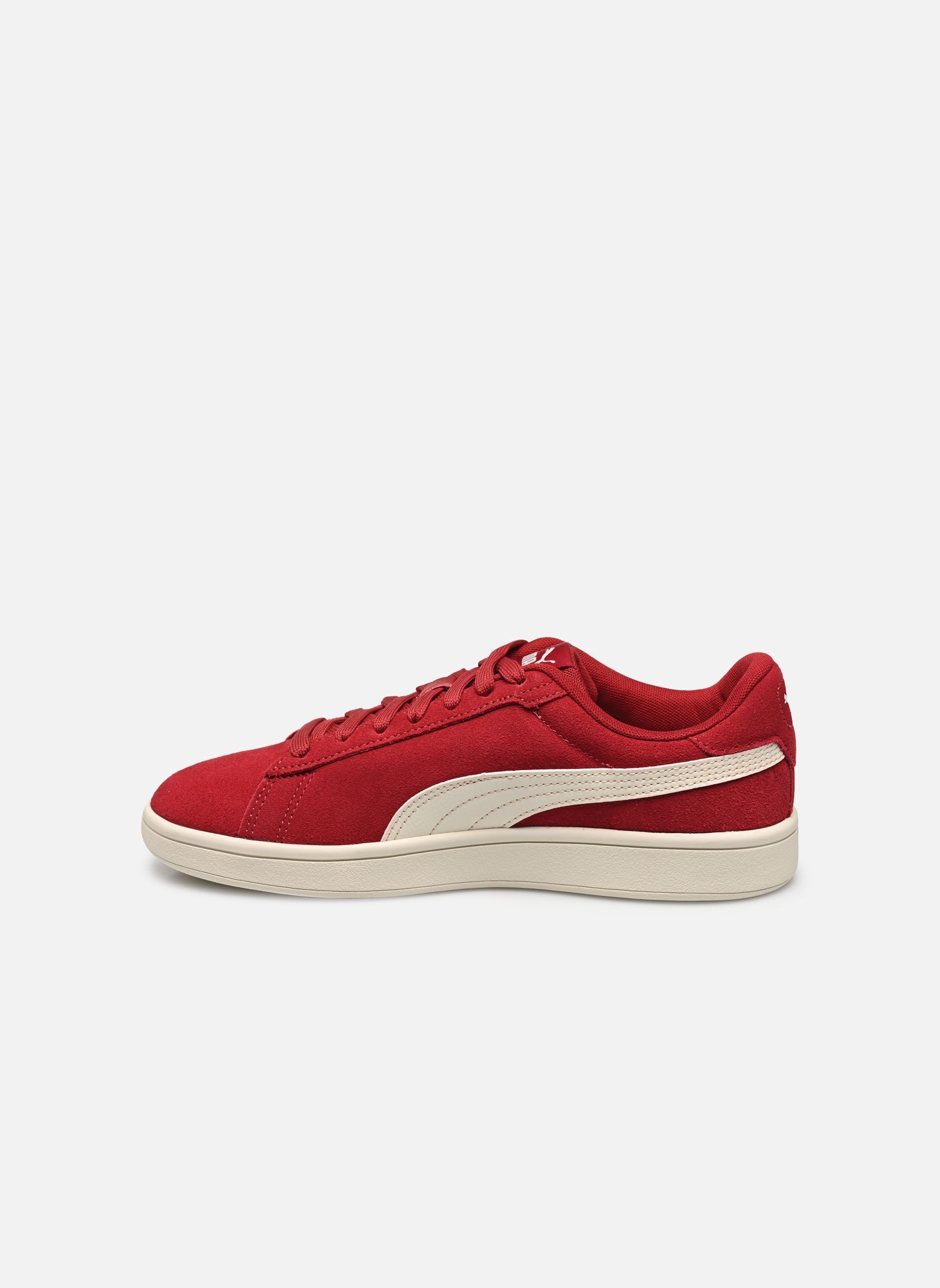 Niedrige Sneaker Puma Smash 3.0 W damen rot Puma Niedrige Sneaker Puma Smash 3.0 W damen rot DARK CRIMSON-WARM WHITE