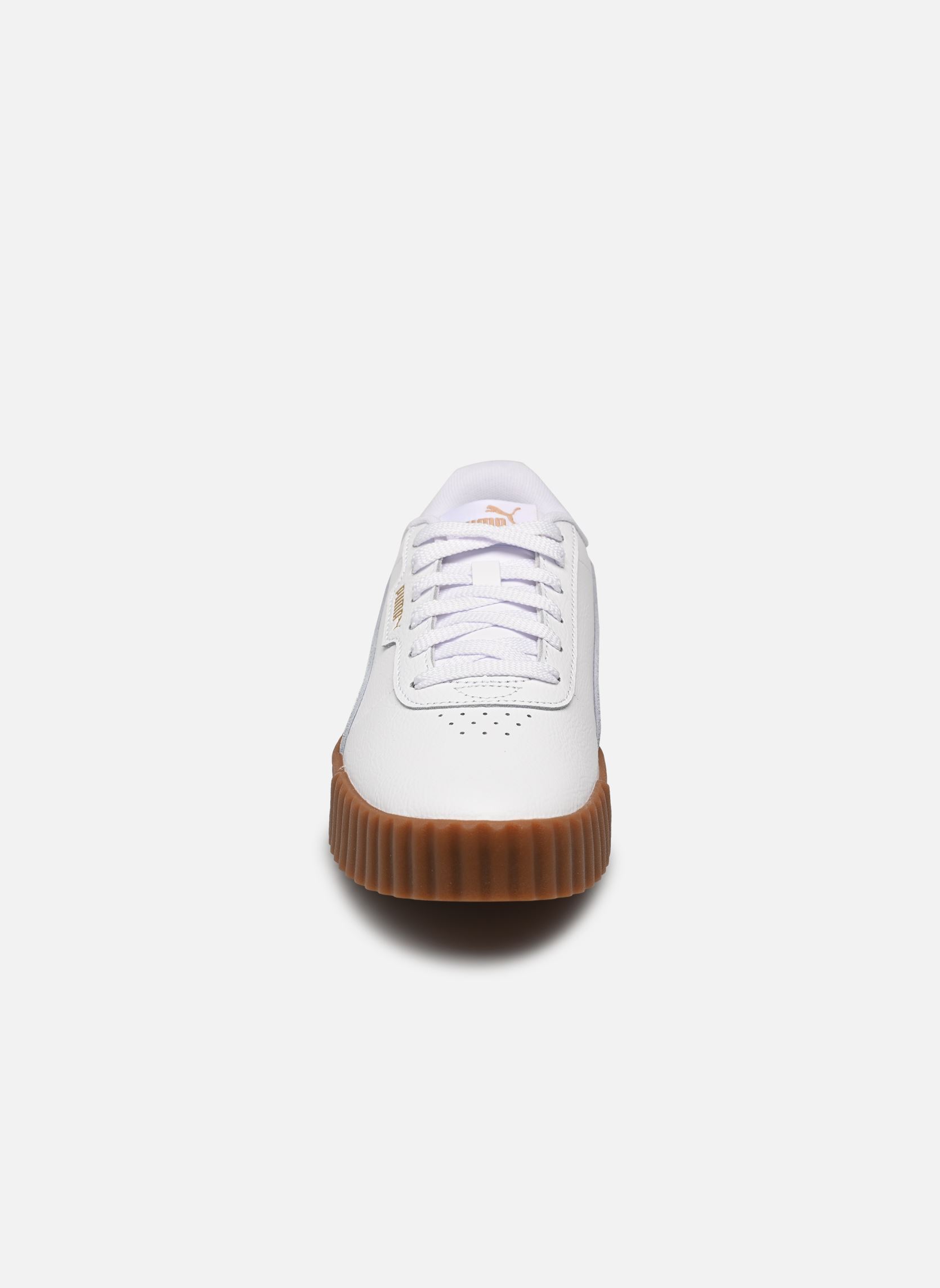 Baskets Carina 3.0 femme blanc Puma Baskets Carina 3.0 femme blanc PUMA WHITE-PUMA GOLD-GUM