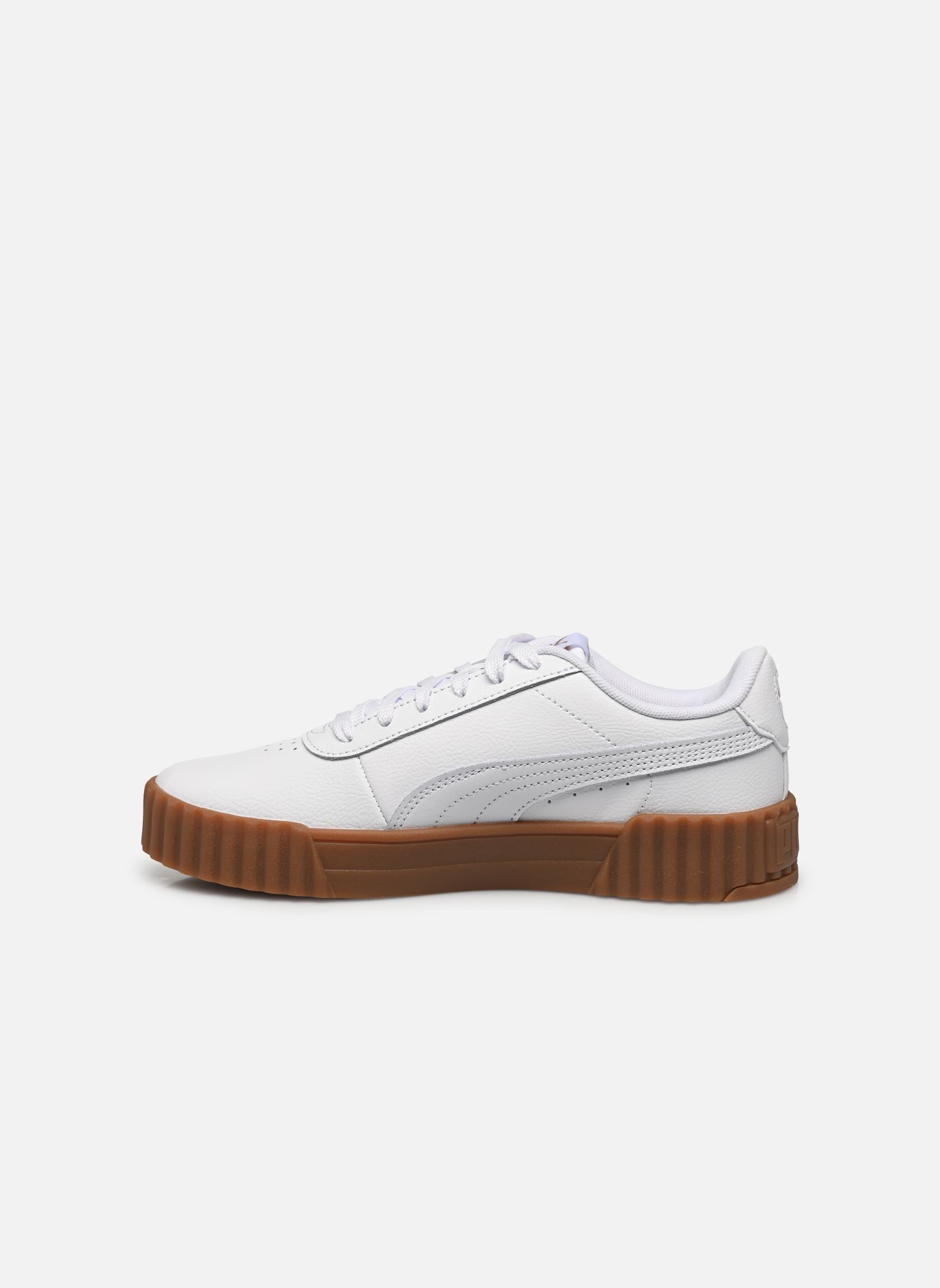 Baskets Carina 3.0 femme blanc Puma Baskets Carina 3.0 femme blanc PUMA WHITE-PUMA GOLD-GUM