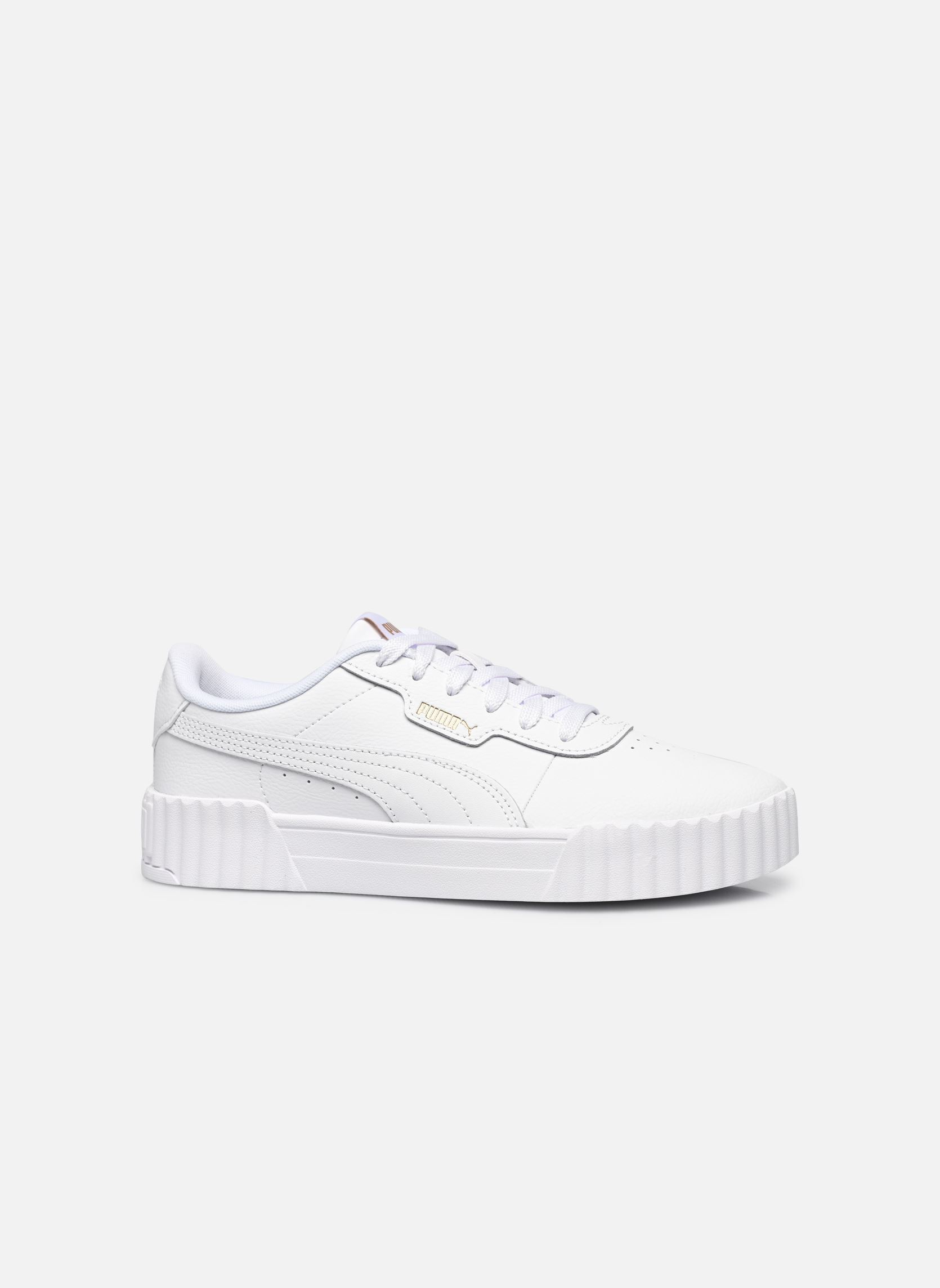 Sneakers Carina 3.0 dames wit Puma Sneakers Carina 3.0 dames wit PUMA WHITE-PUMA GOLD